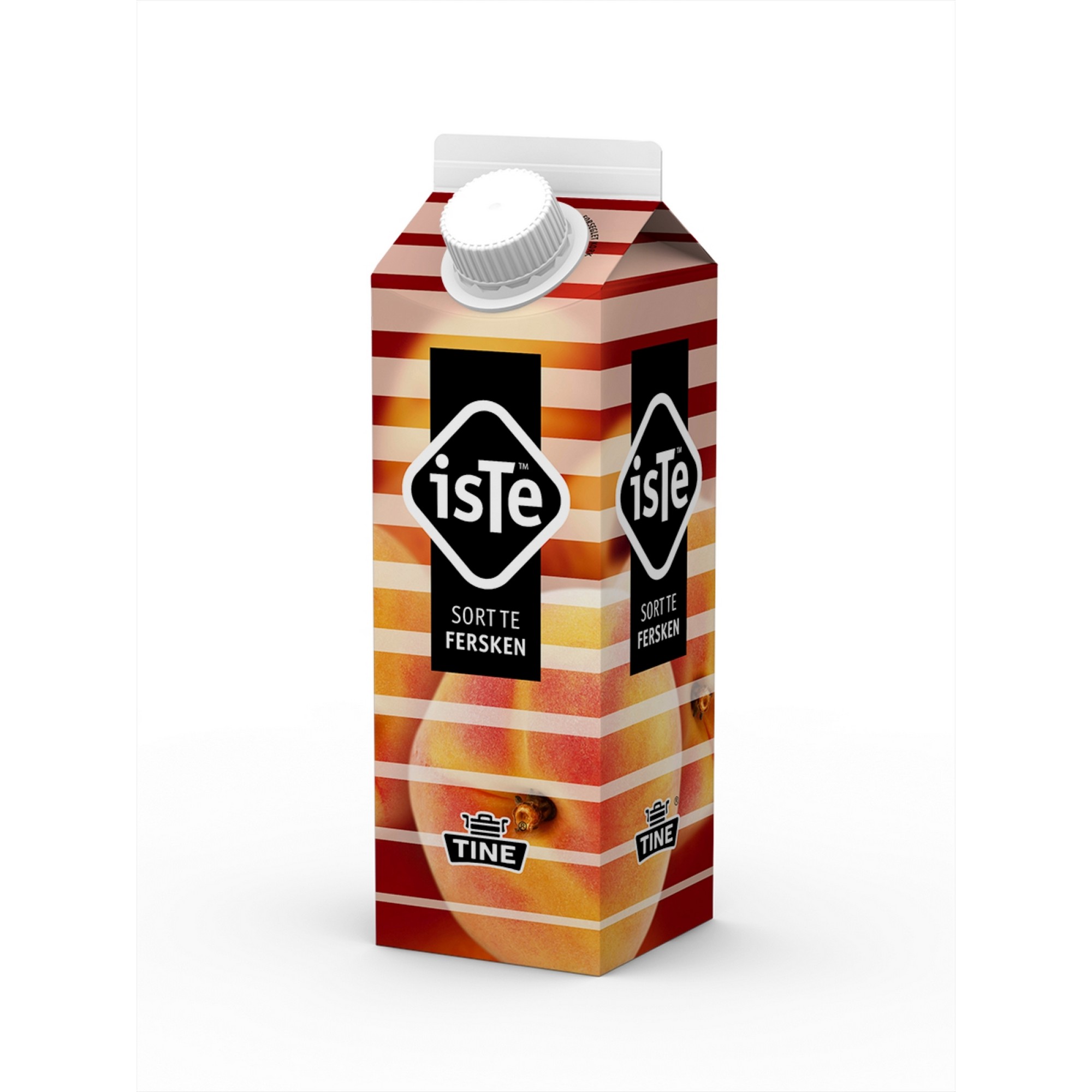 Iste fersken m/skrukork 0,5l