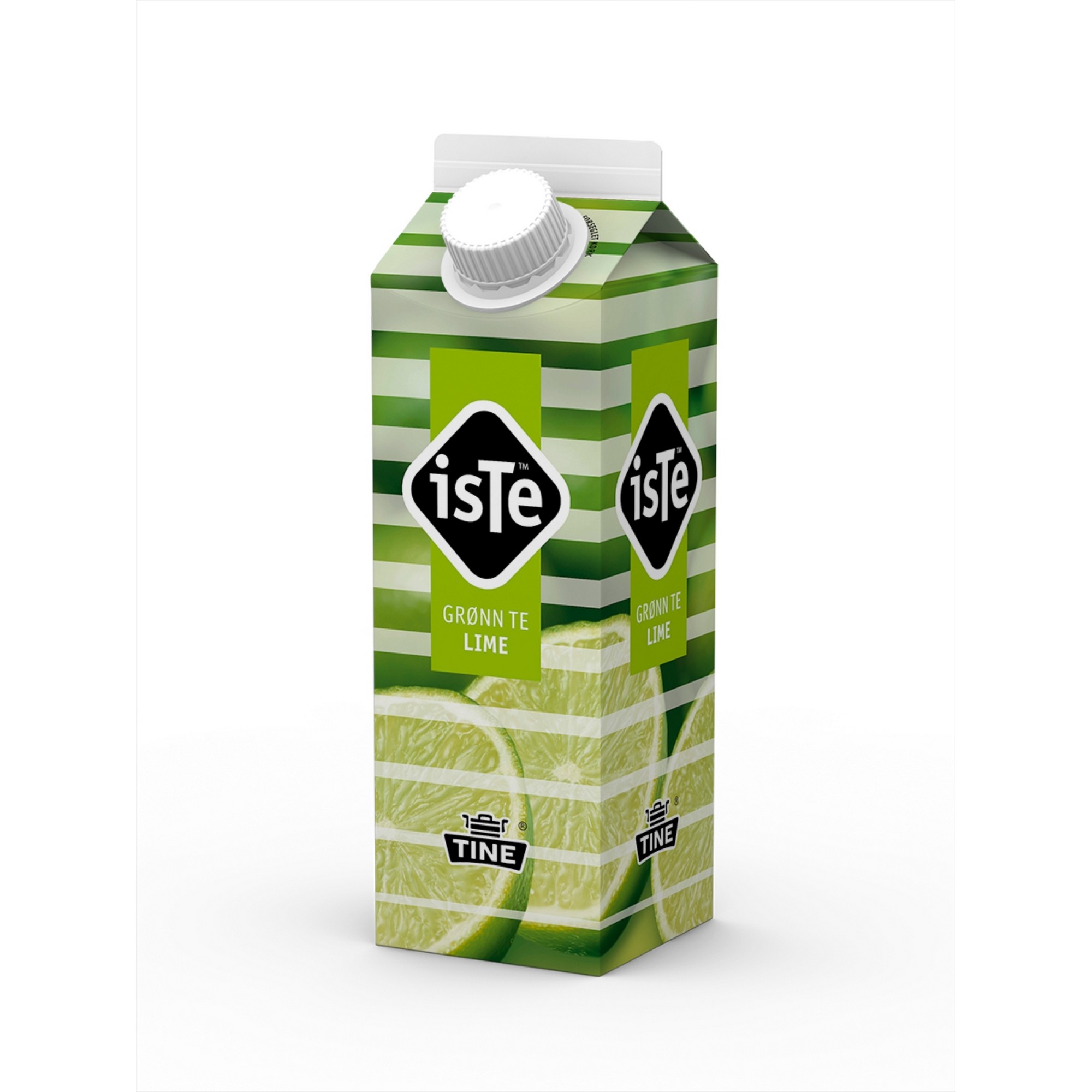 Iste grønn lime med skrukork   0,5l