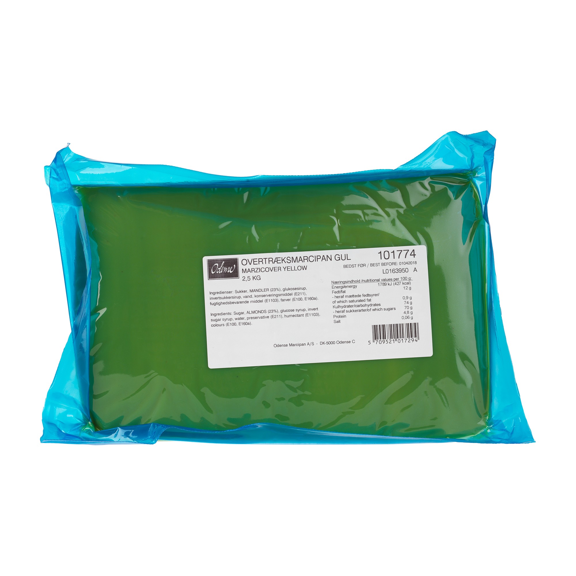 Marsipan gul 2,5kg