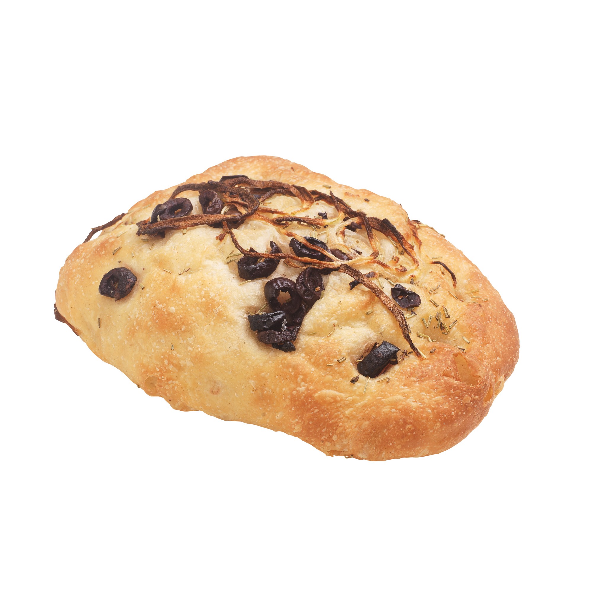 Focaccia løk og oliven 130g 45stk