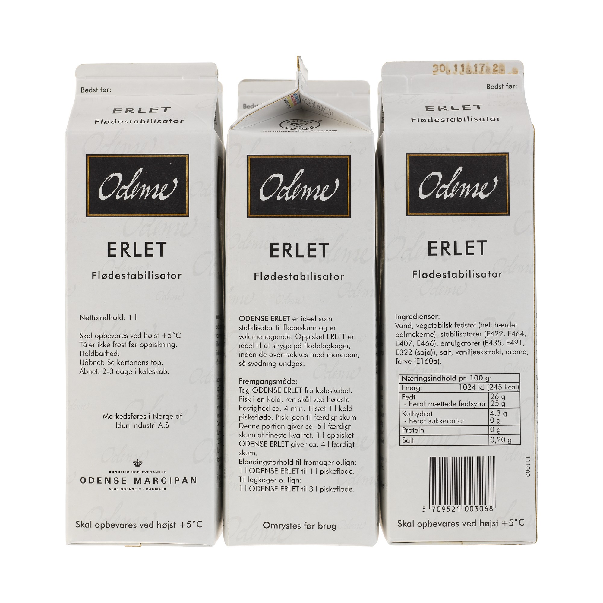 Cream stabiliser erlet 6x1kg