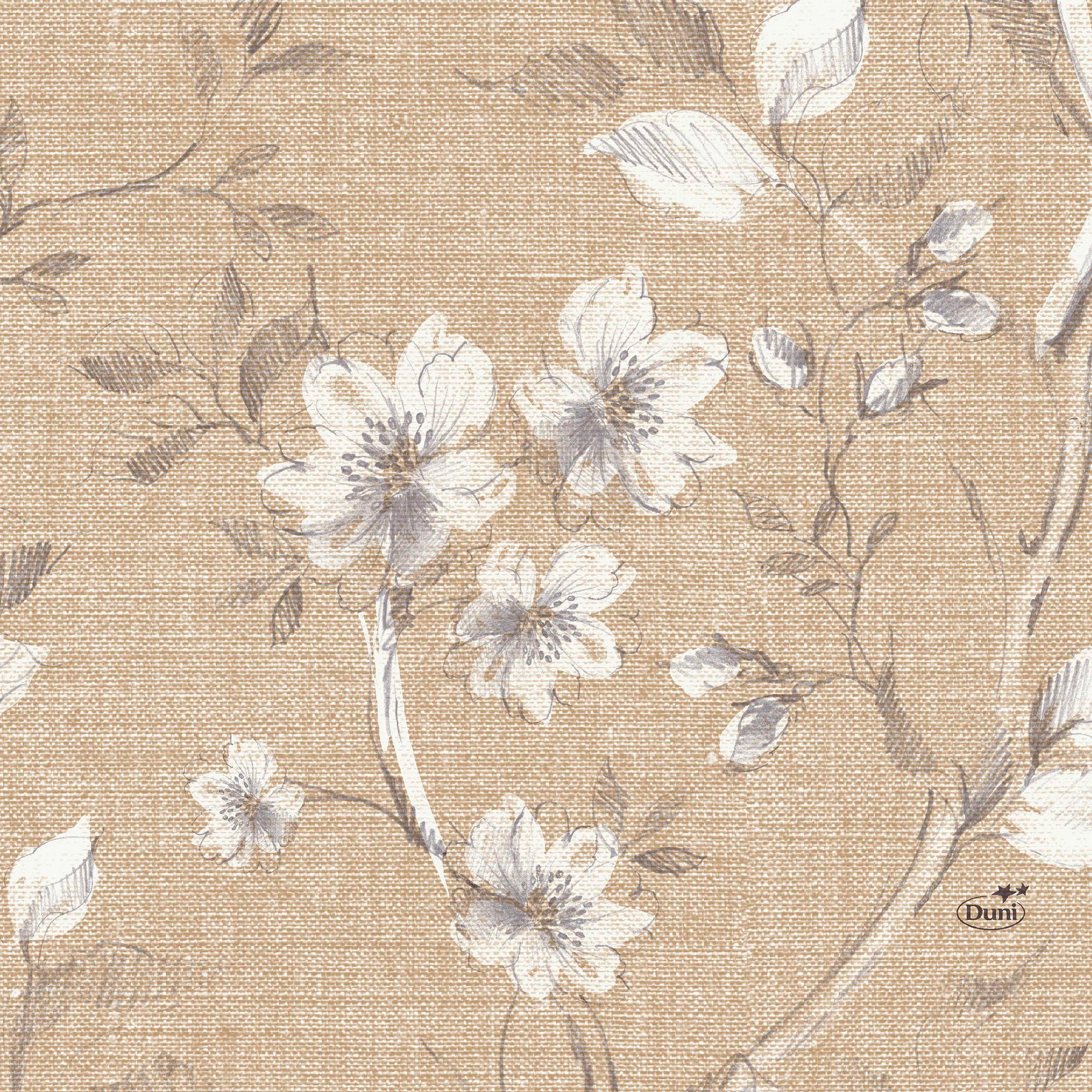 Servietter 3l 33cm floris 50stk