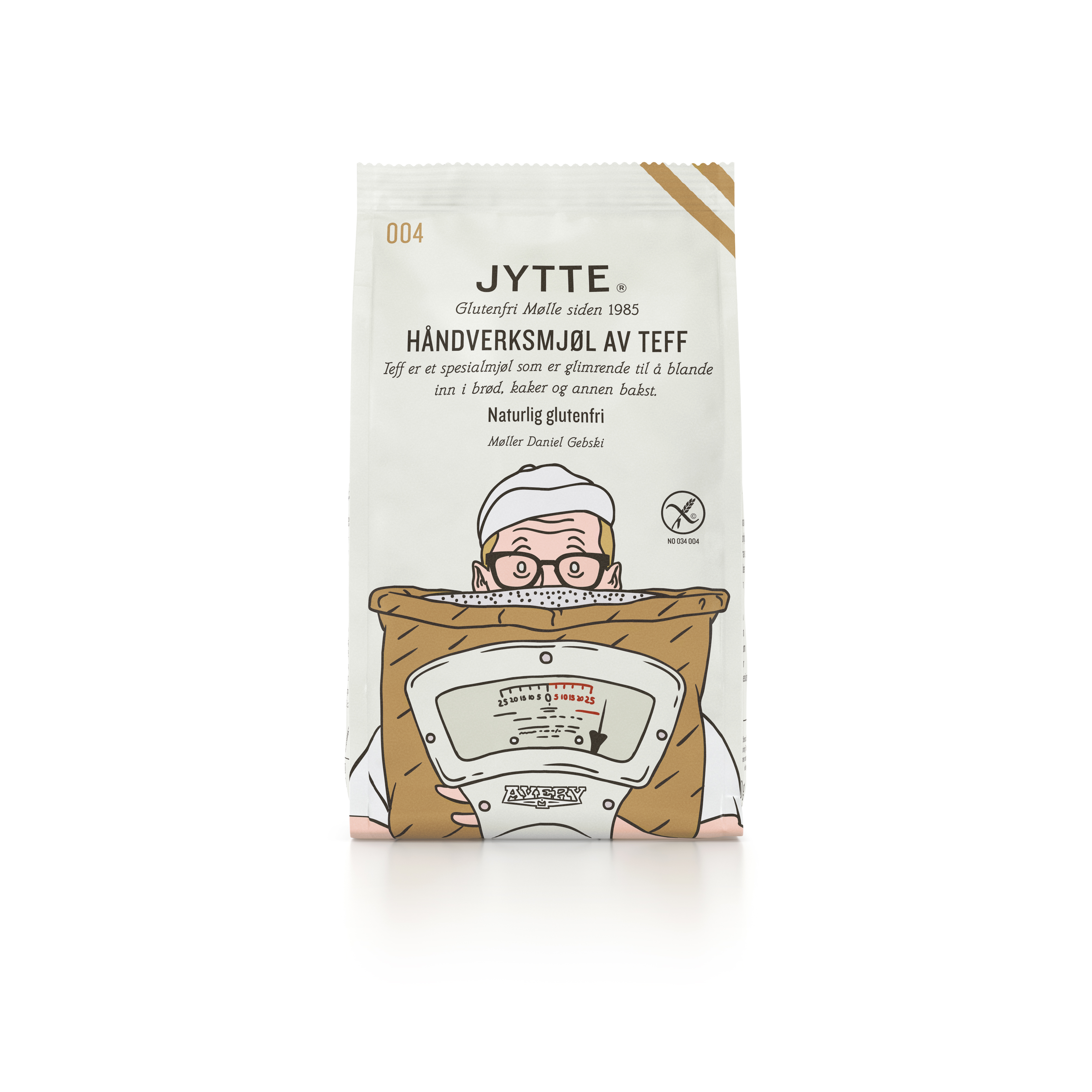 Jyttemel teff glutenfri 400g