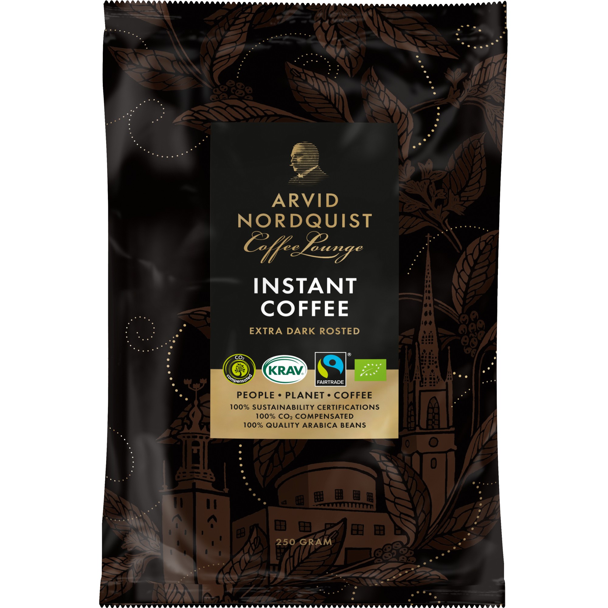 Kaffe instant ekstra mørk økol.  250g
