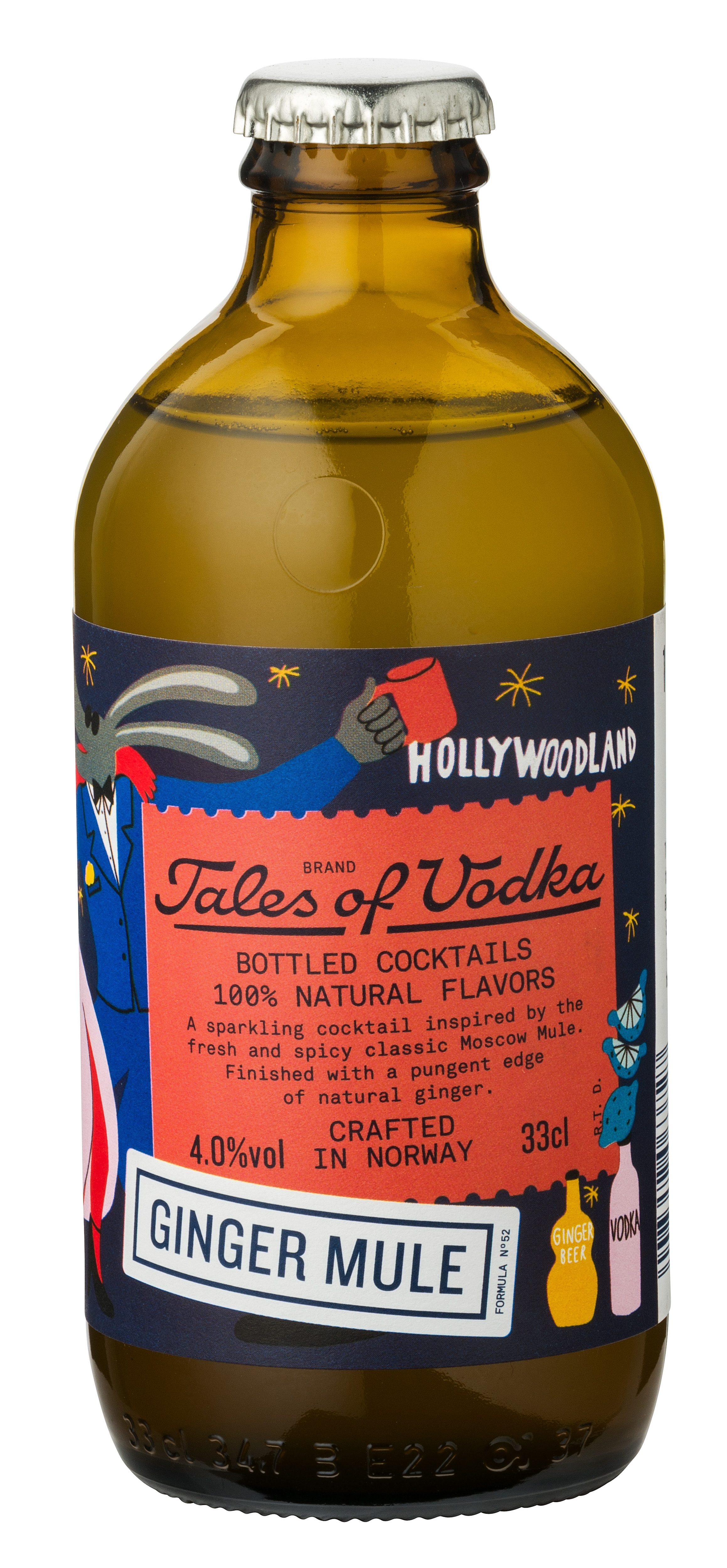 Tales of vodka moscow mule 4% 12x33cl