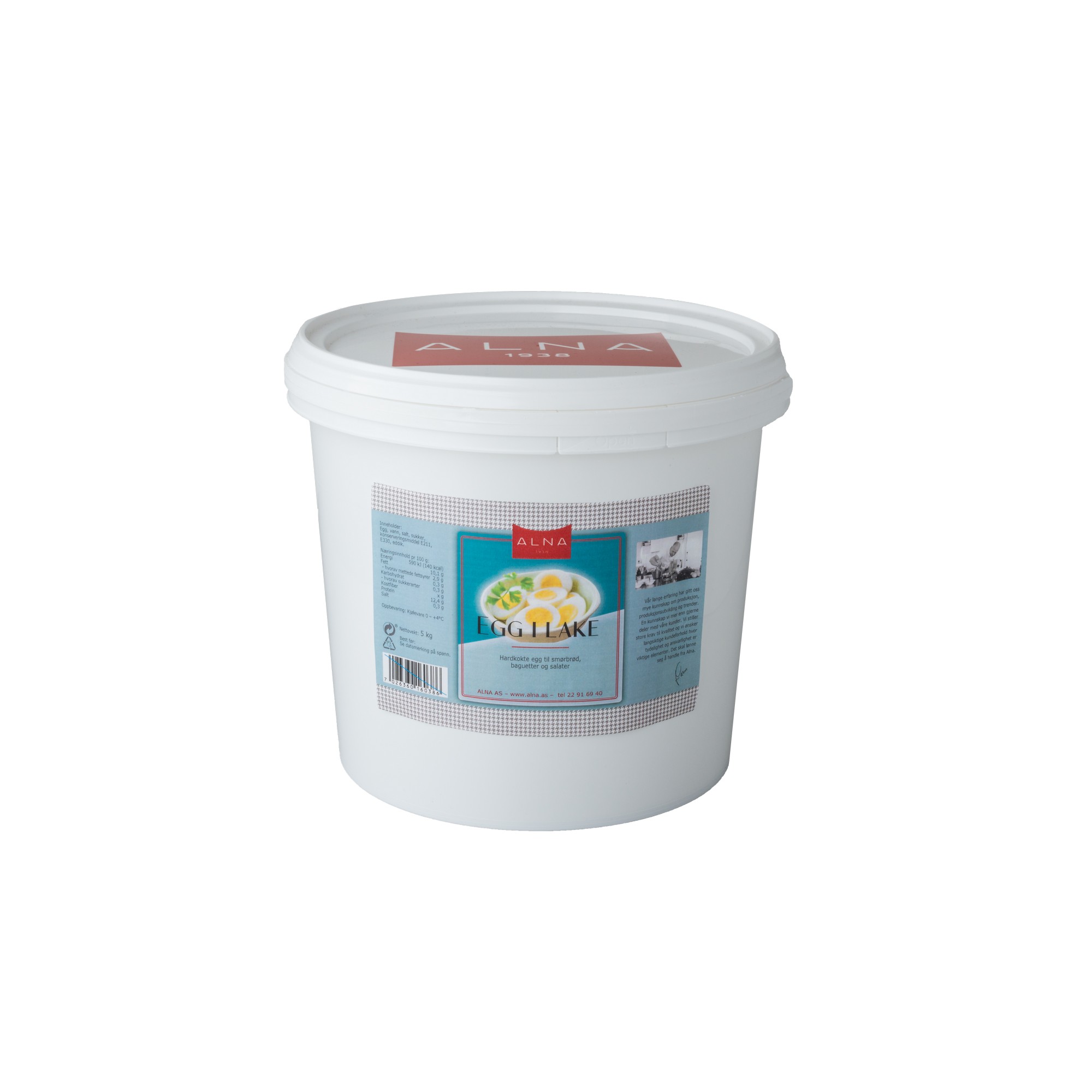 Kokte egg i lake ca75stk 3,4kg