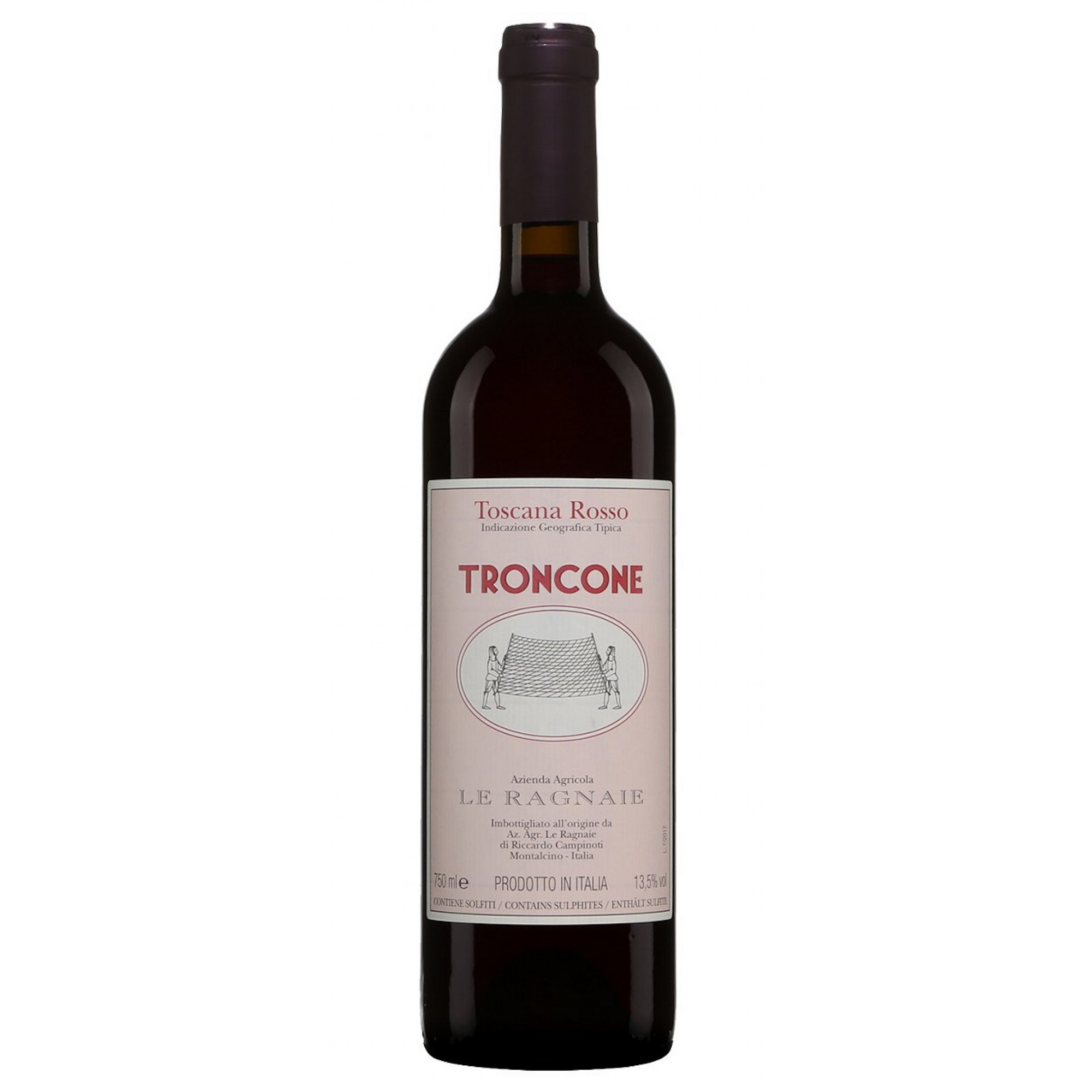 Troncone rosso toso 13% 75cl