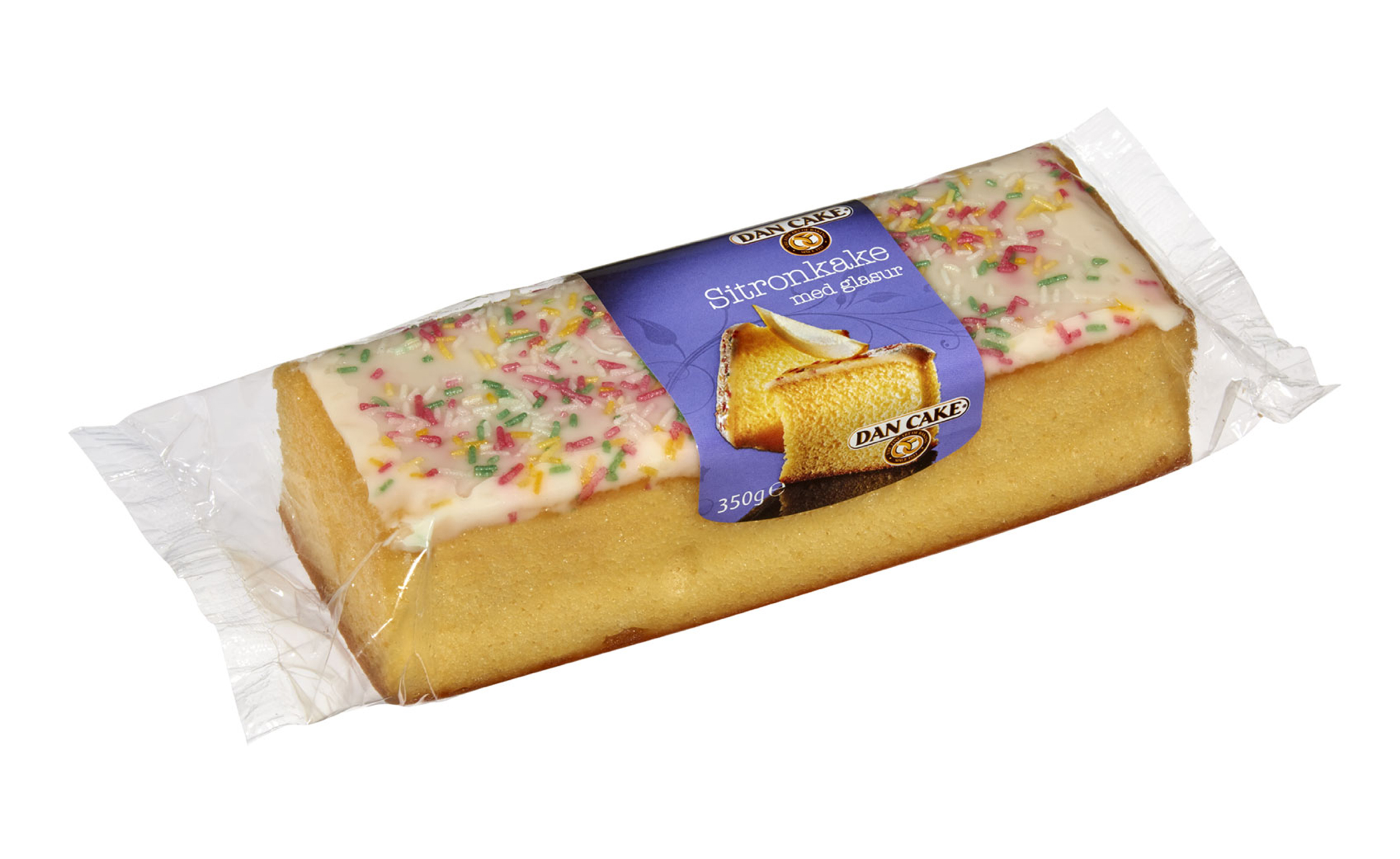 Sitronkake m/glasur 350g