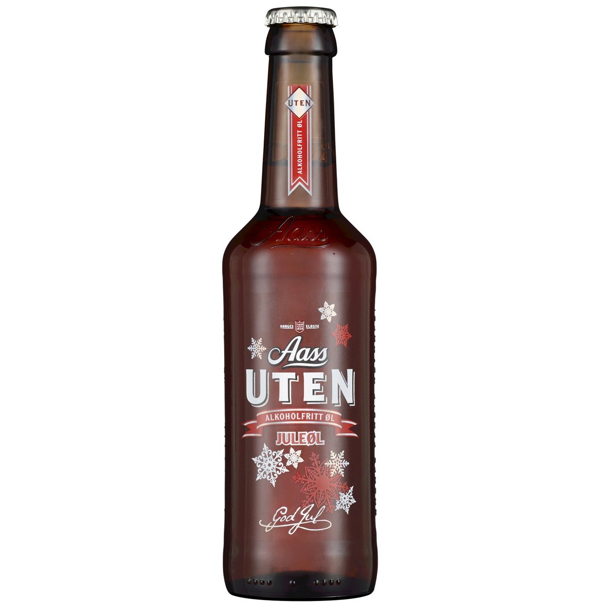 Aass uten jul profil flaske 24x33cl