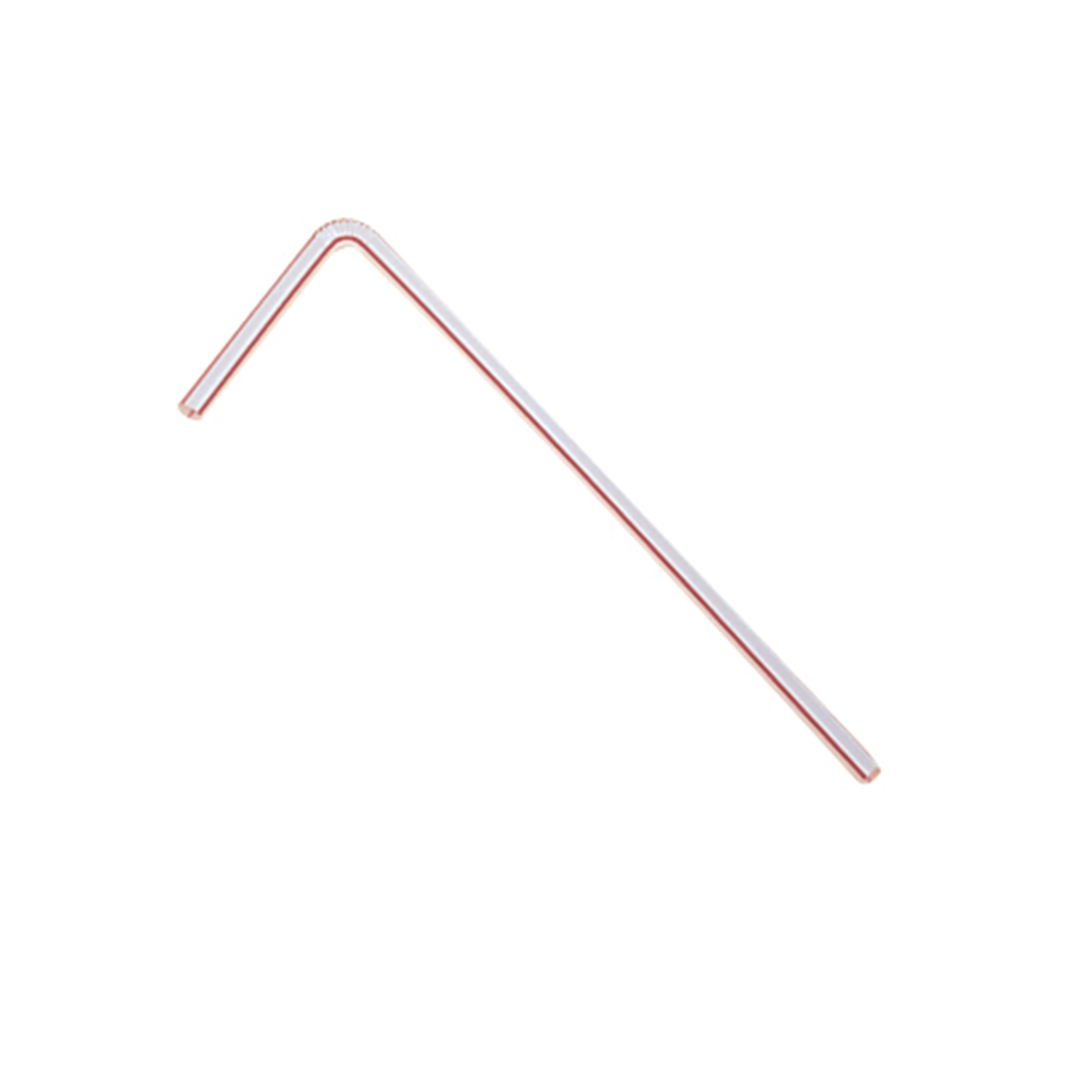 Sugerør m/bøy 210mm singlewrapped  250stk