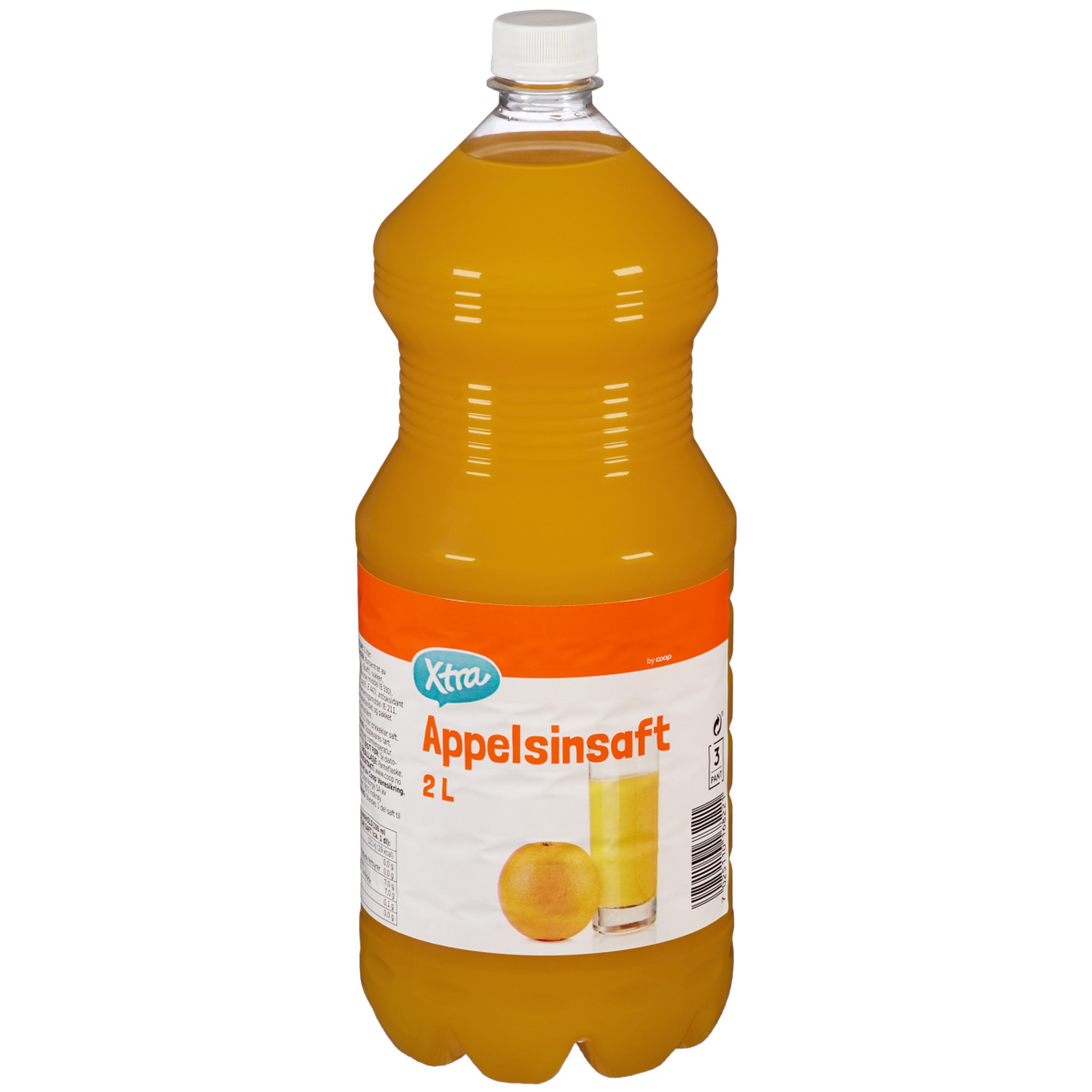 X-tra appelsinsaft 1+4   2l