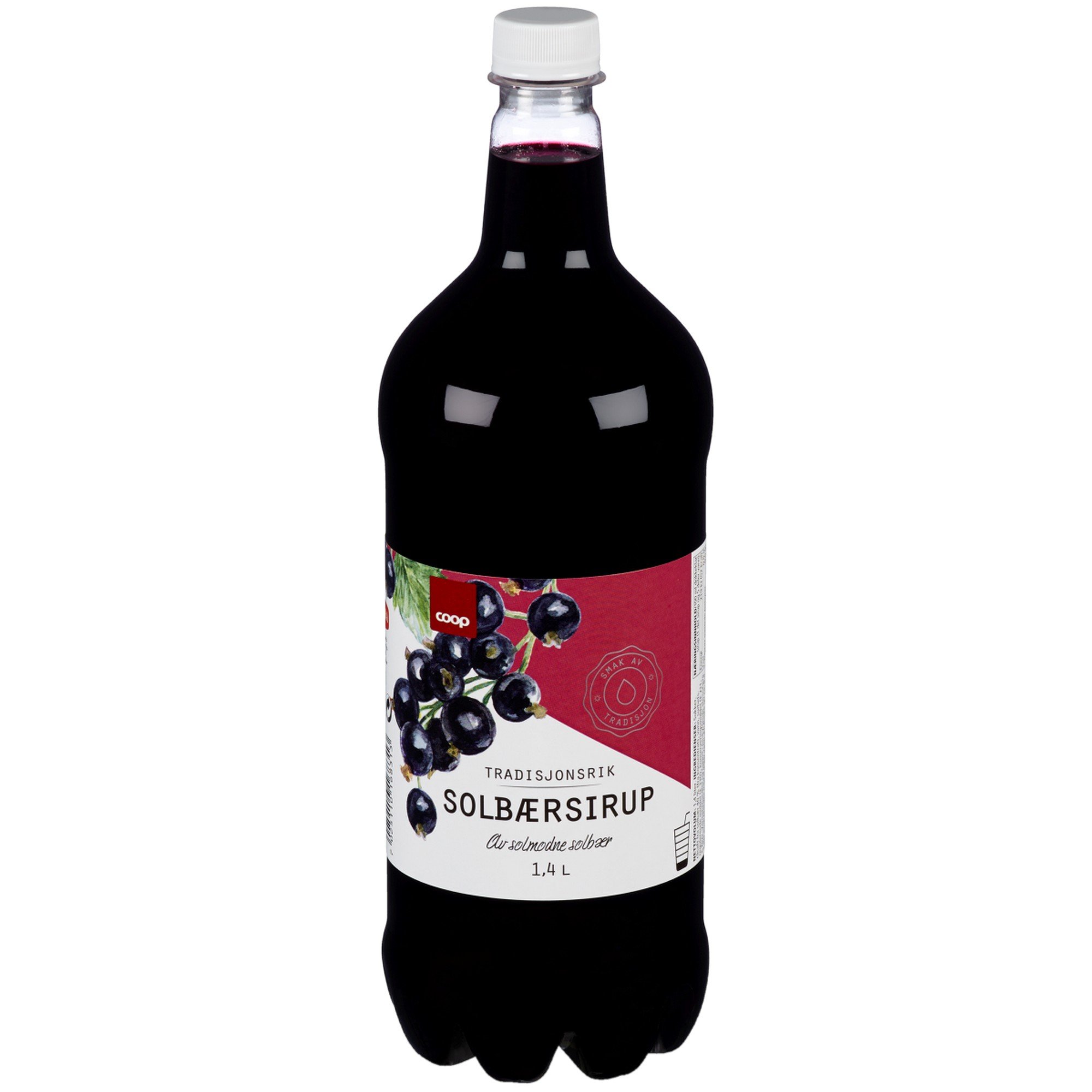 Solbærsirup 1+5   1,4l