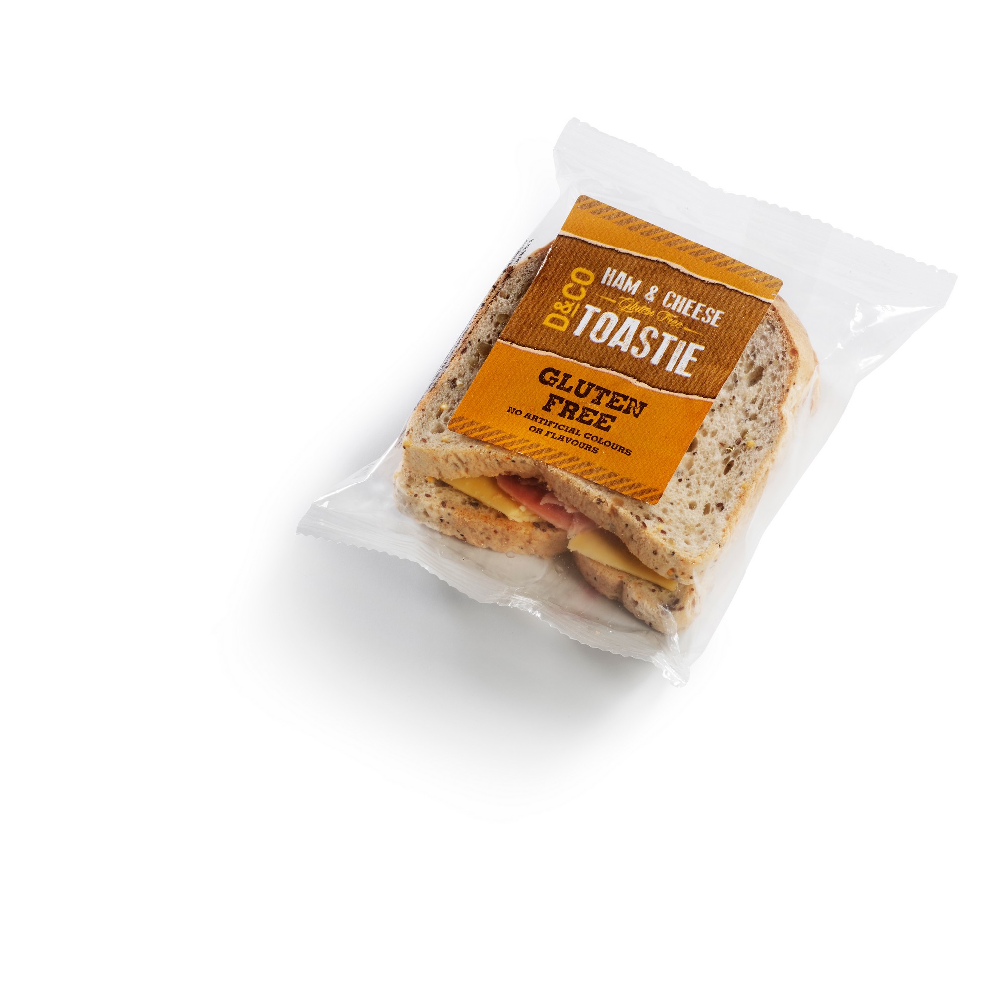 Toastie ham & cheese gluten-free   131g