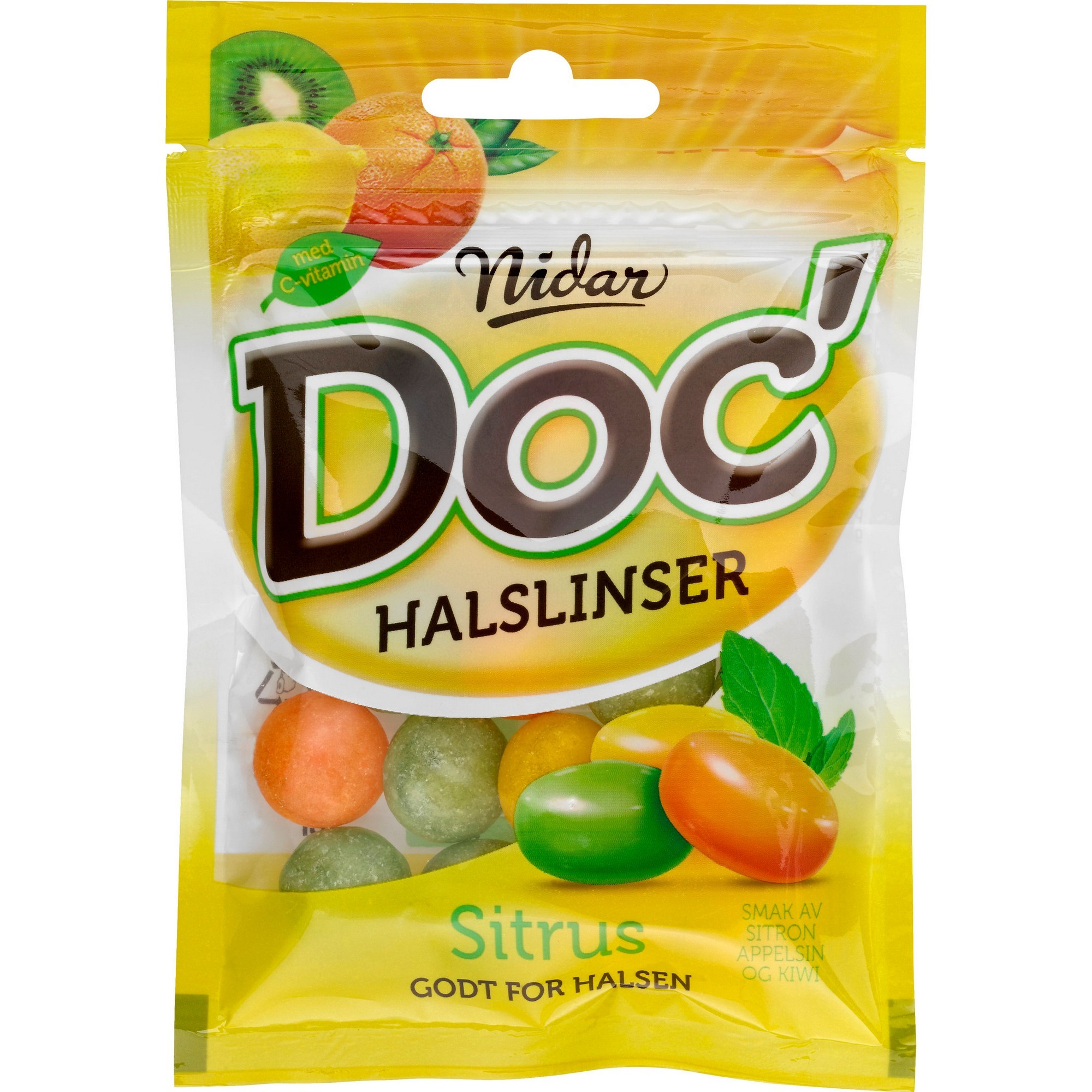 Doc halslinser 3xsitrus 50g