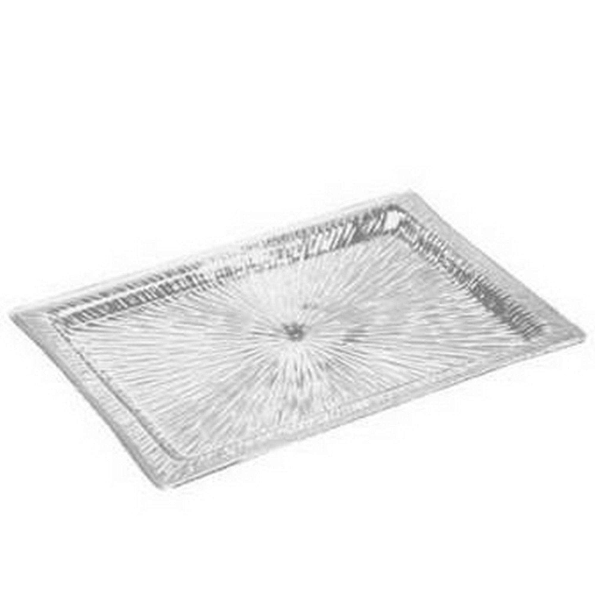 Dish plastic crystal    10stk