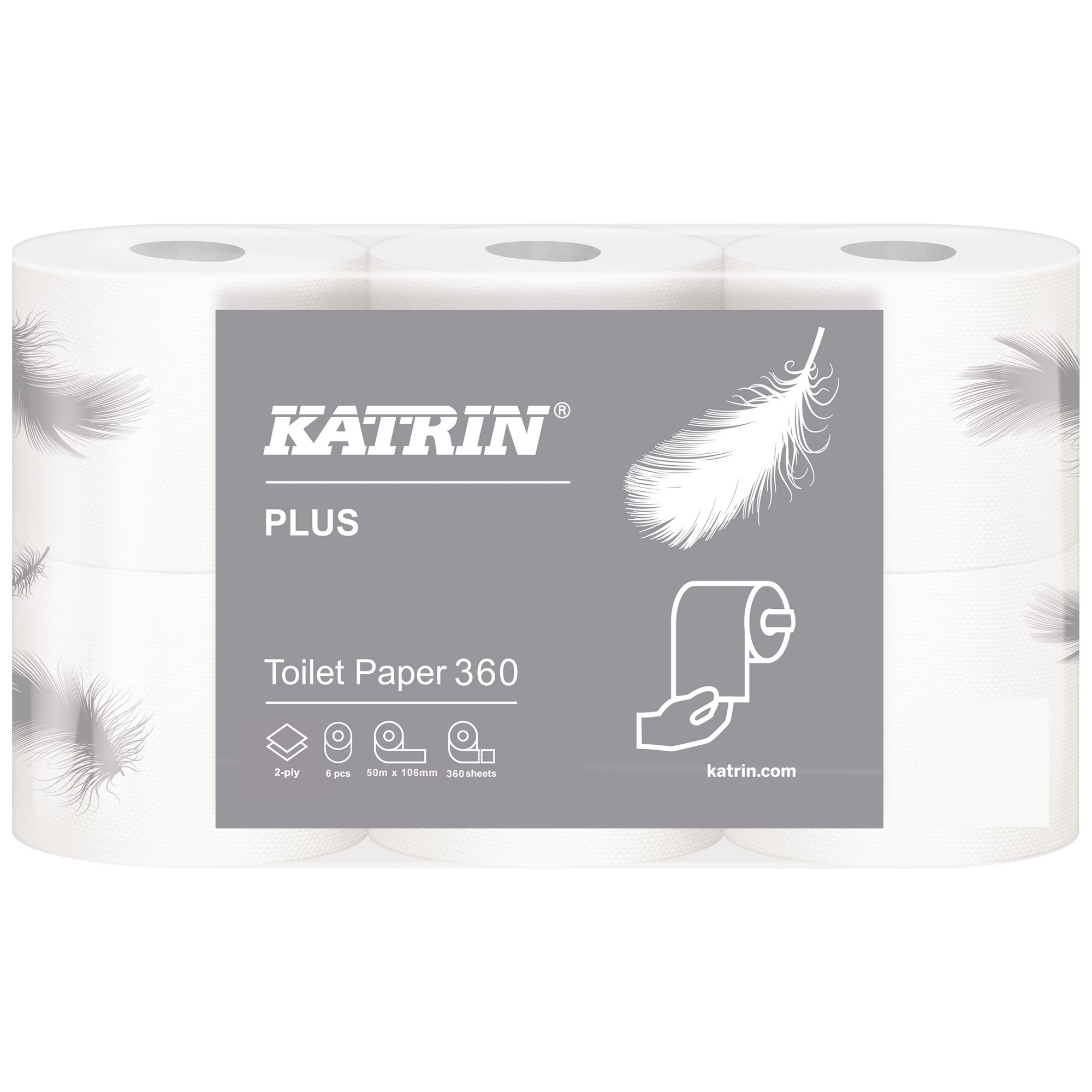 Toa katrin plus toilet 360 50m 2l   42stk
