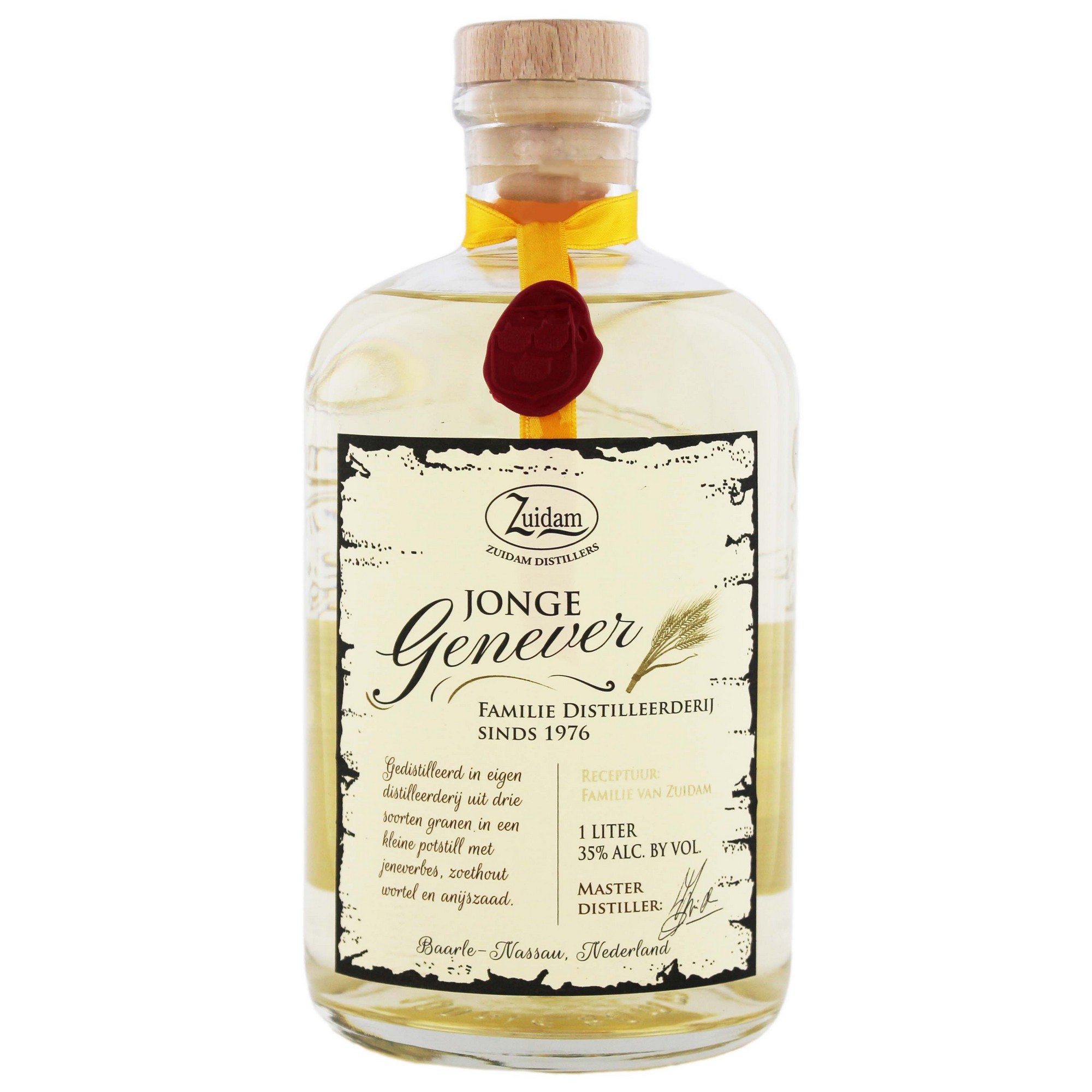 Zuidam young genever 35% 1l