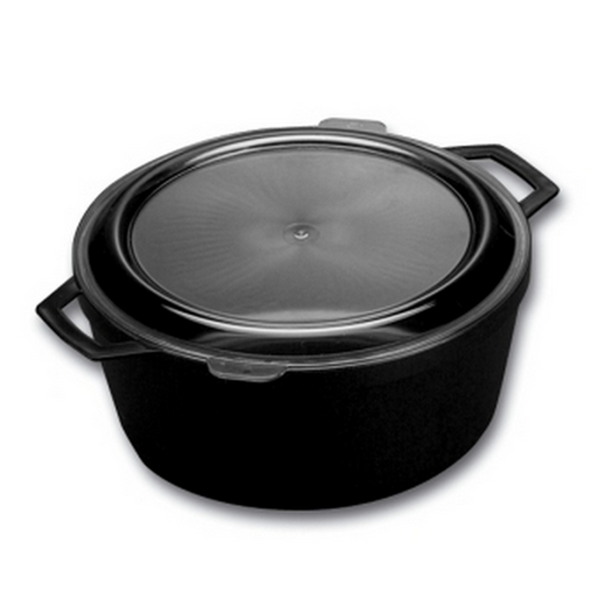 Gryte plast m/ben og lokk 750ml  50stk