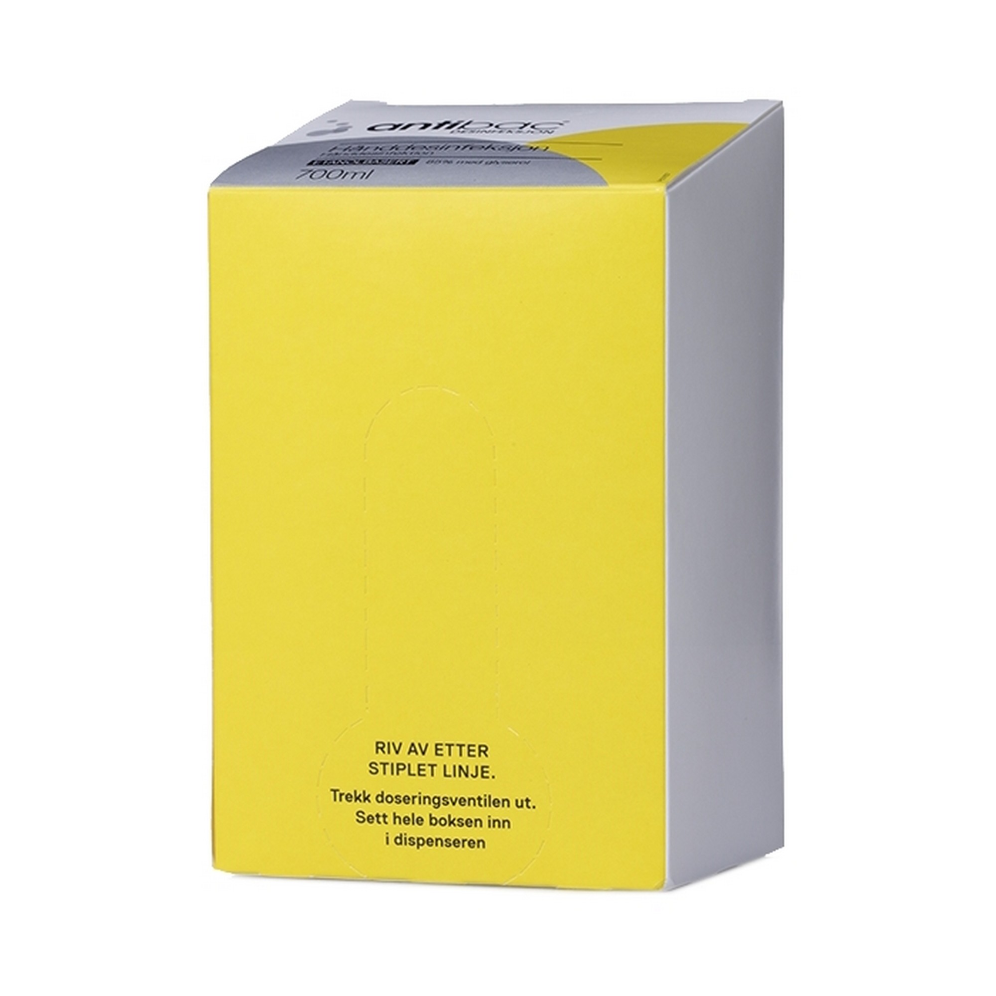 Hånddesinf.antibac 85% 700ml