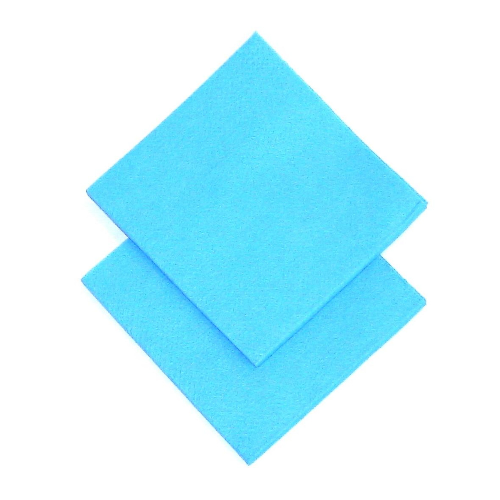 Klut non woven 38x40blå 25stk