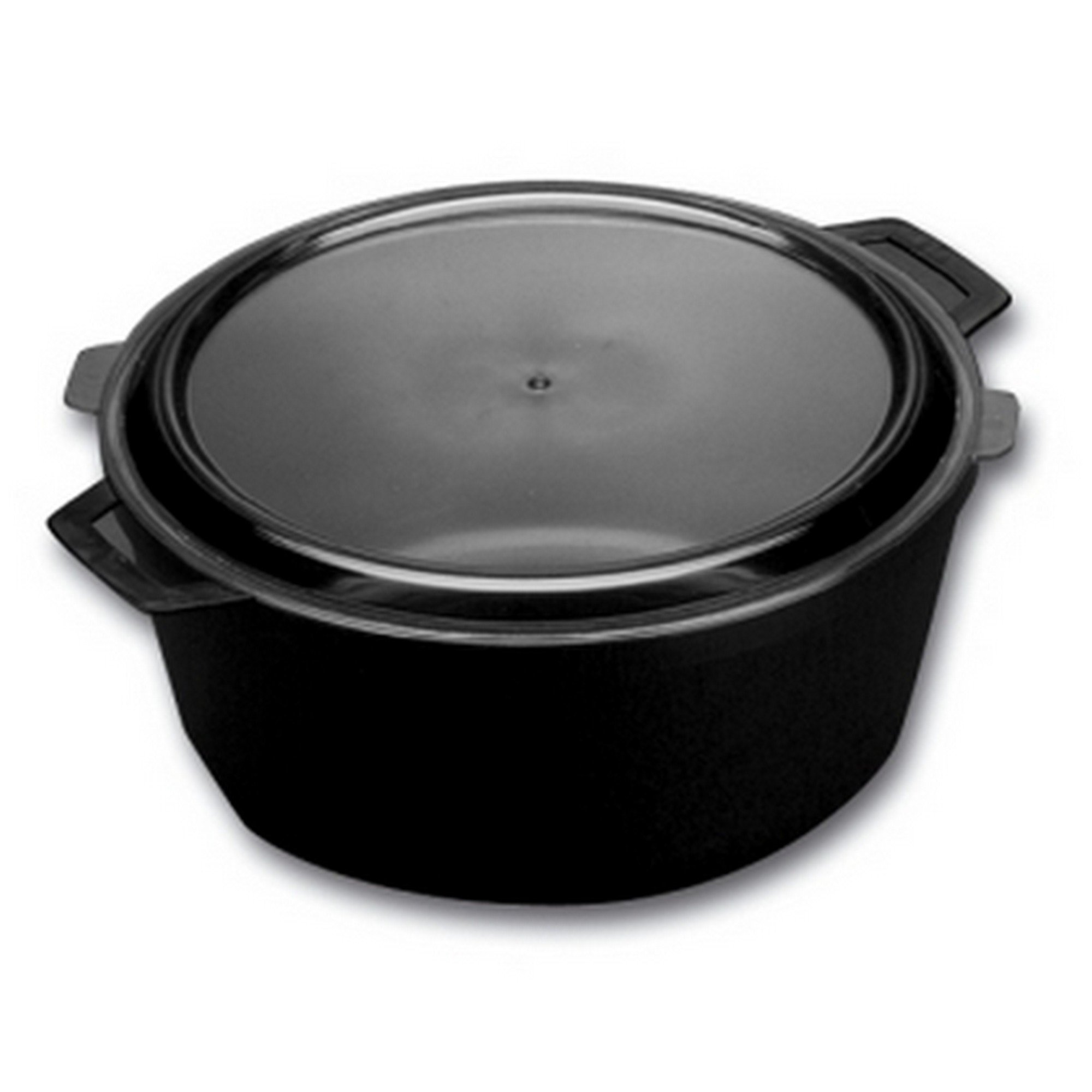 Gryte plast m/ben og lokk 2000ml 50stk
