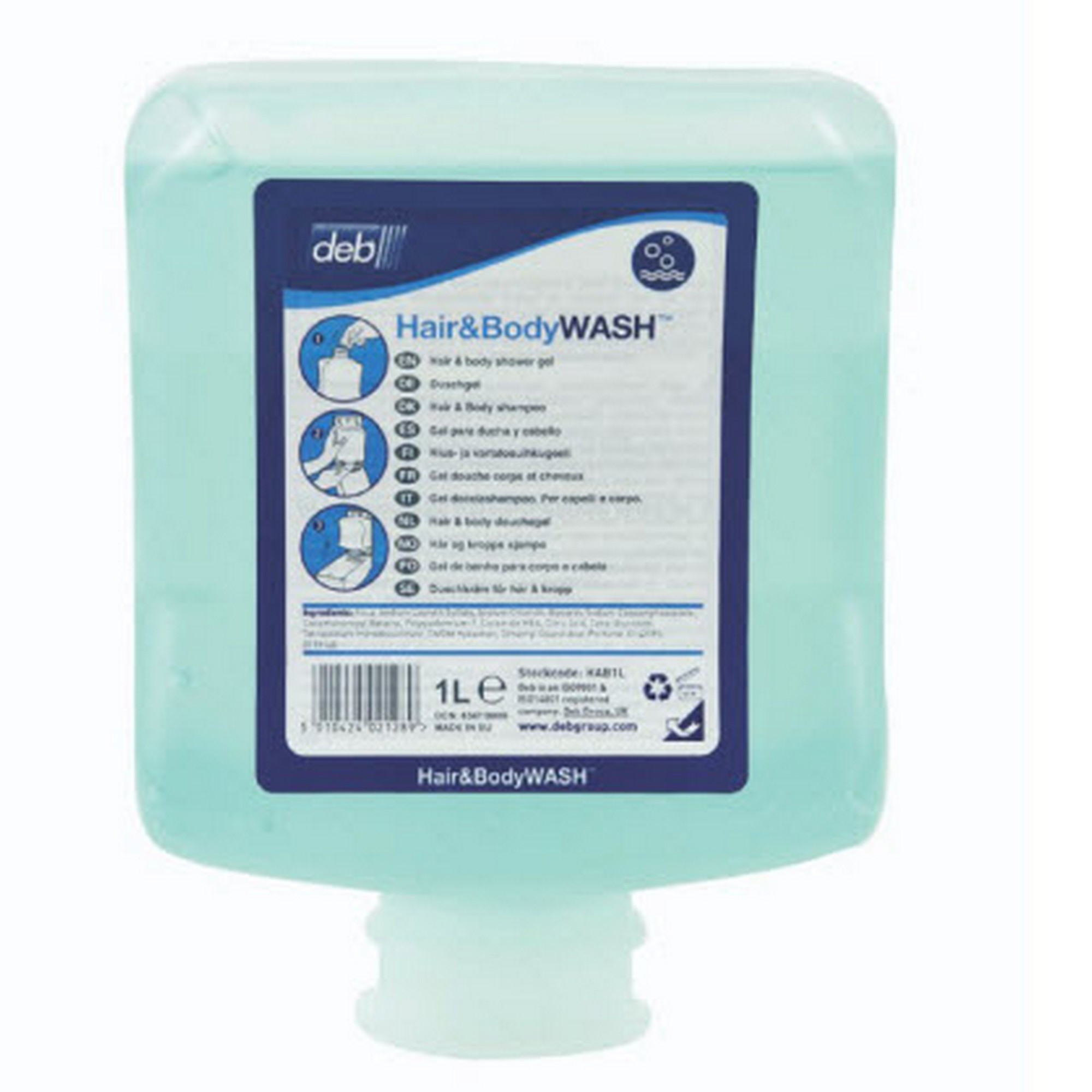 Dusjsåpe estesol hair&body  1l