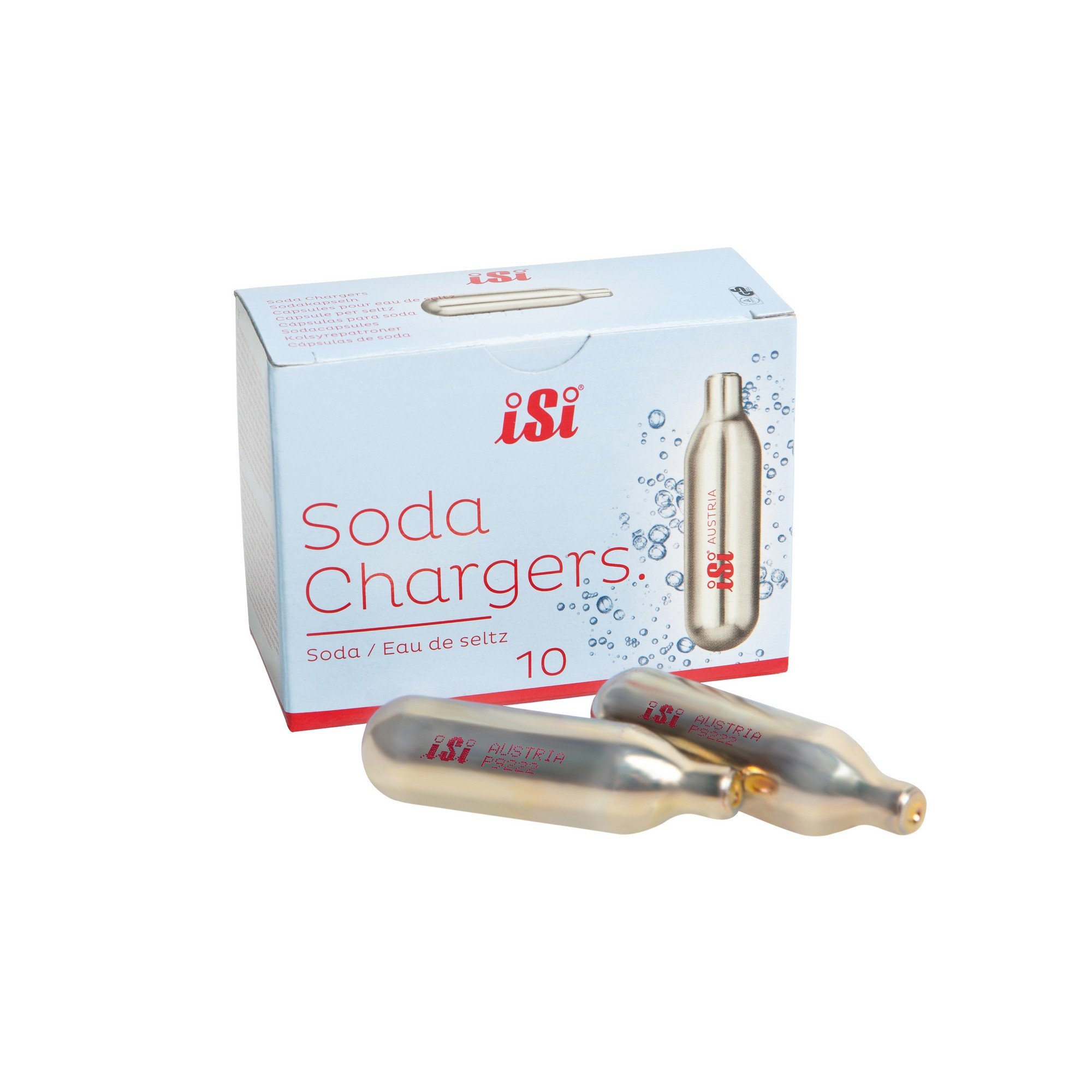 Kulsyrepatron sodasifon 10stk