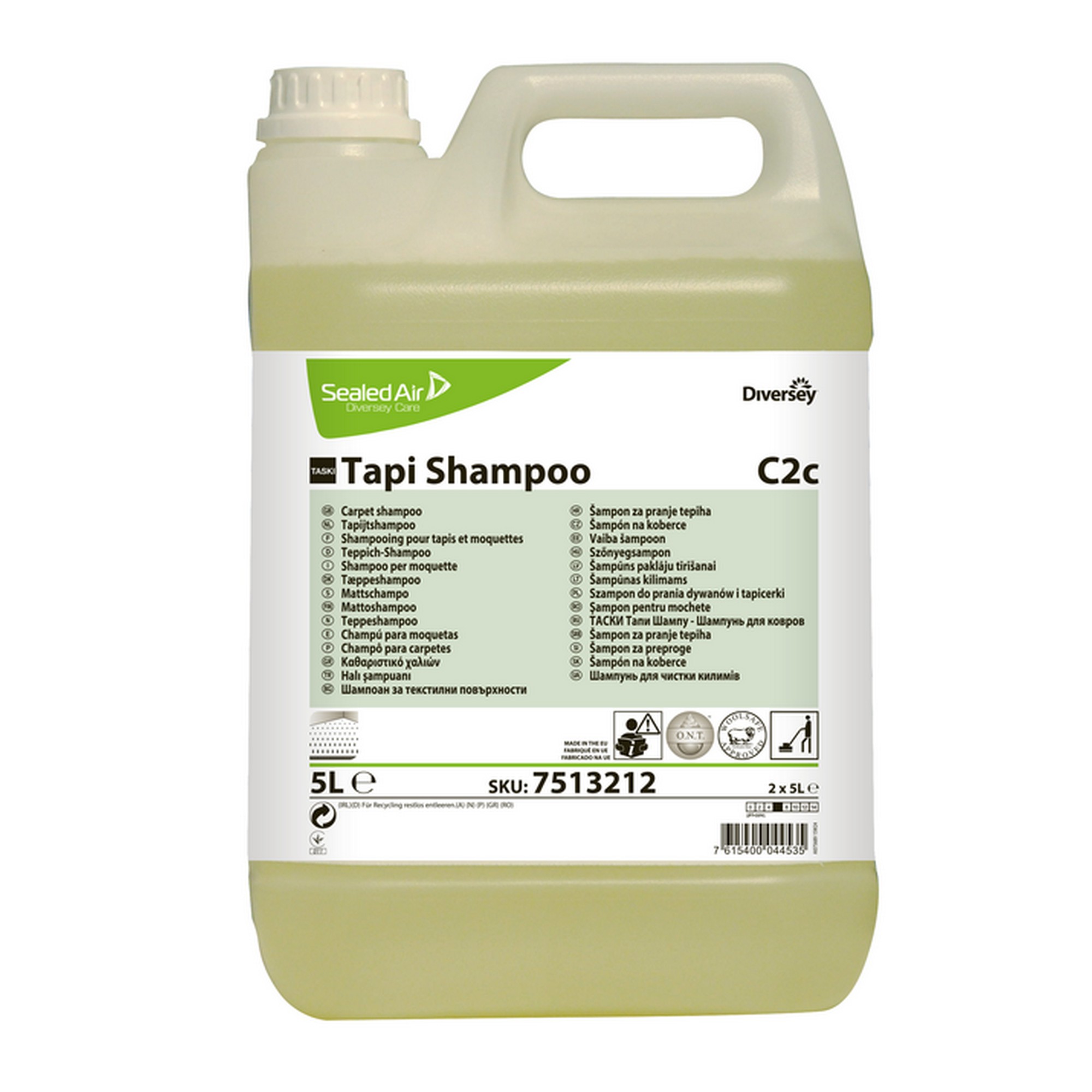 Taski tapi shampoo teppepleie