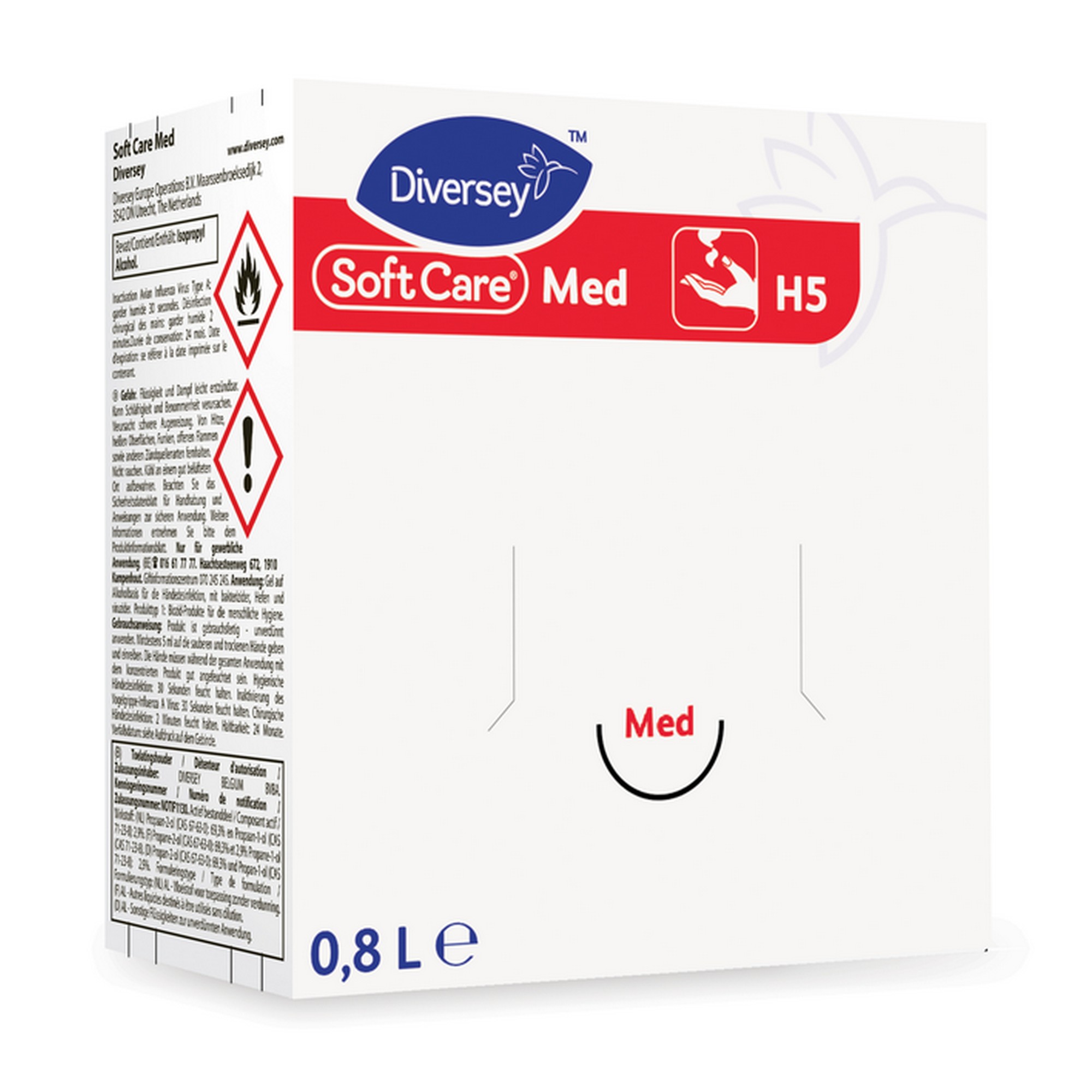 Soft care line med 0,8 l
