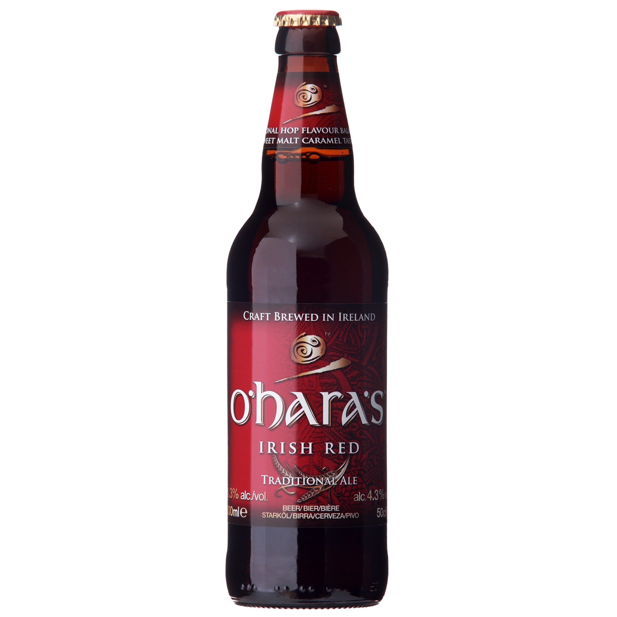 O hara s irish red   4,3%   12x50cl