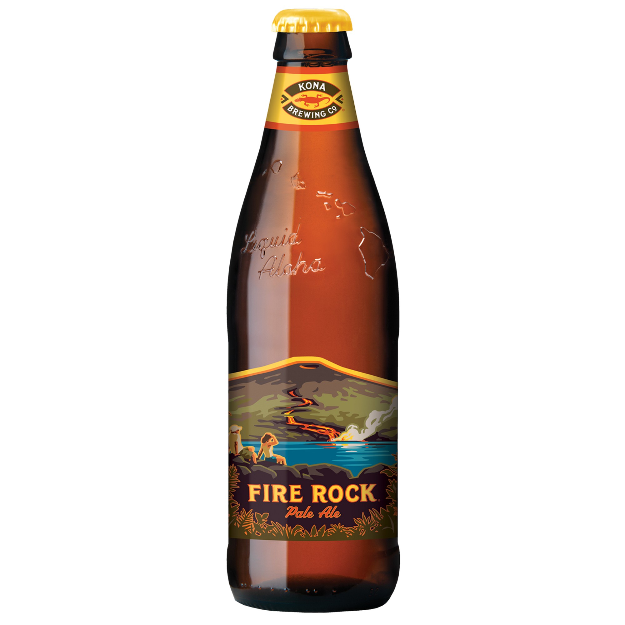 Kona fire rock hawaiian pale ale  6%  24x35,5cl