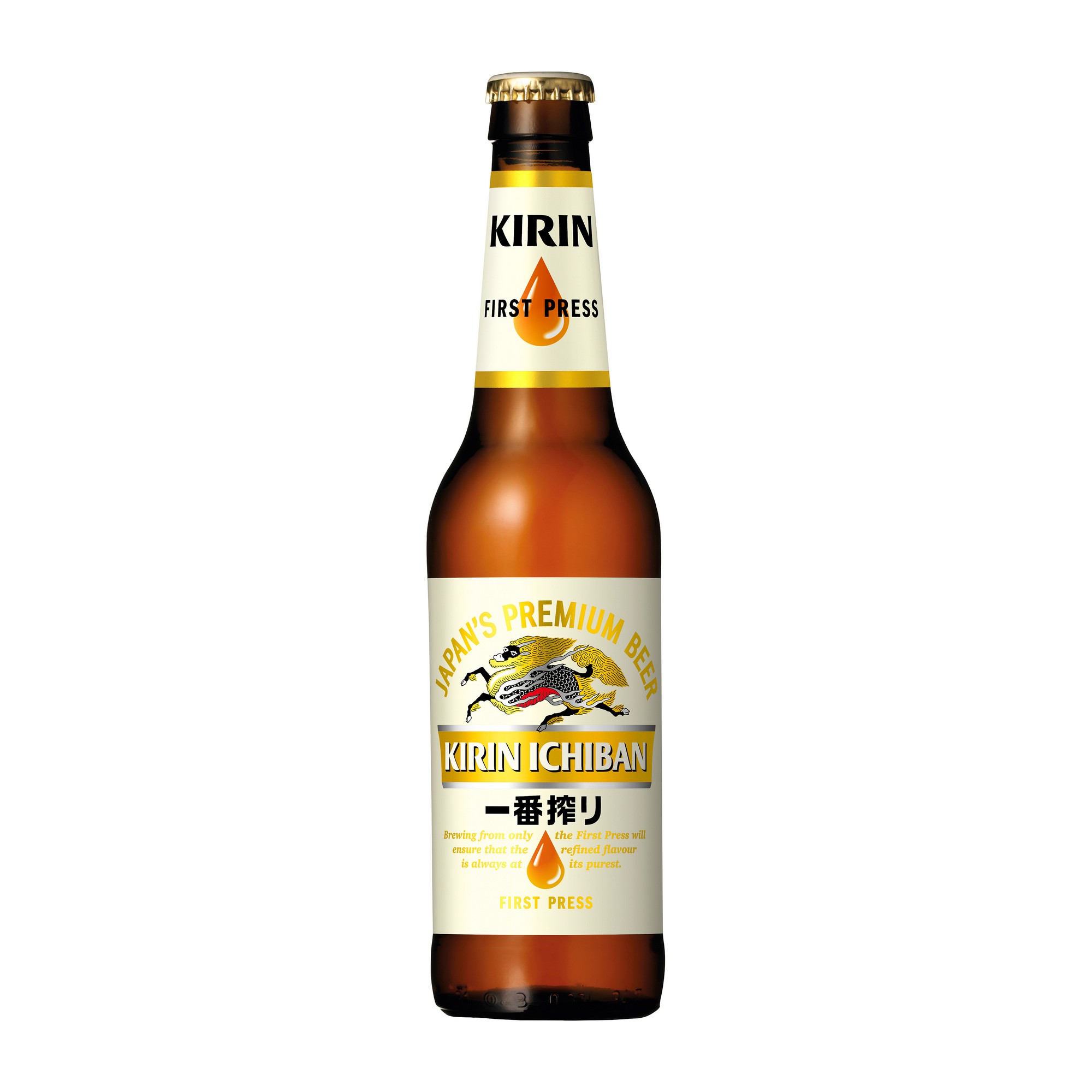 Kirin ichiban   4,6%   24x33cl
