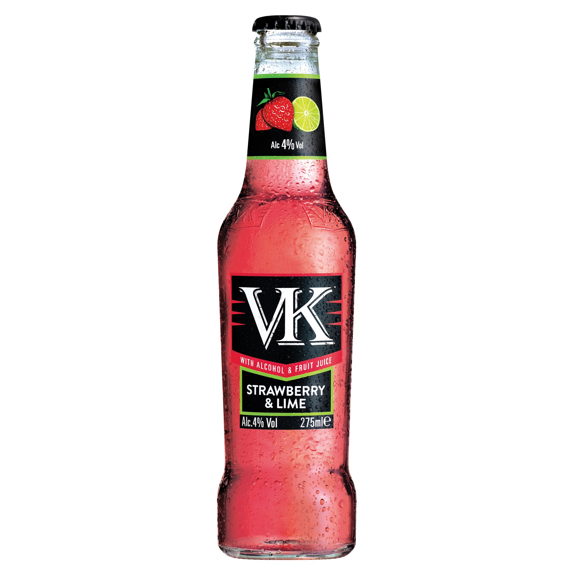 Vk strawberry & lime      4%   24x27,5cl