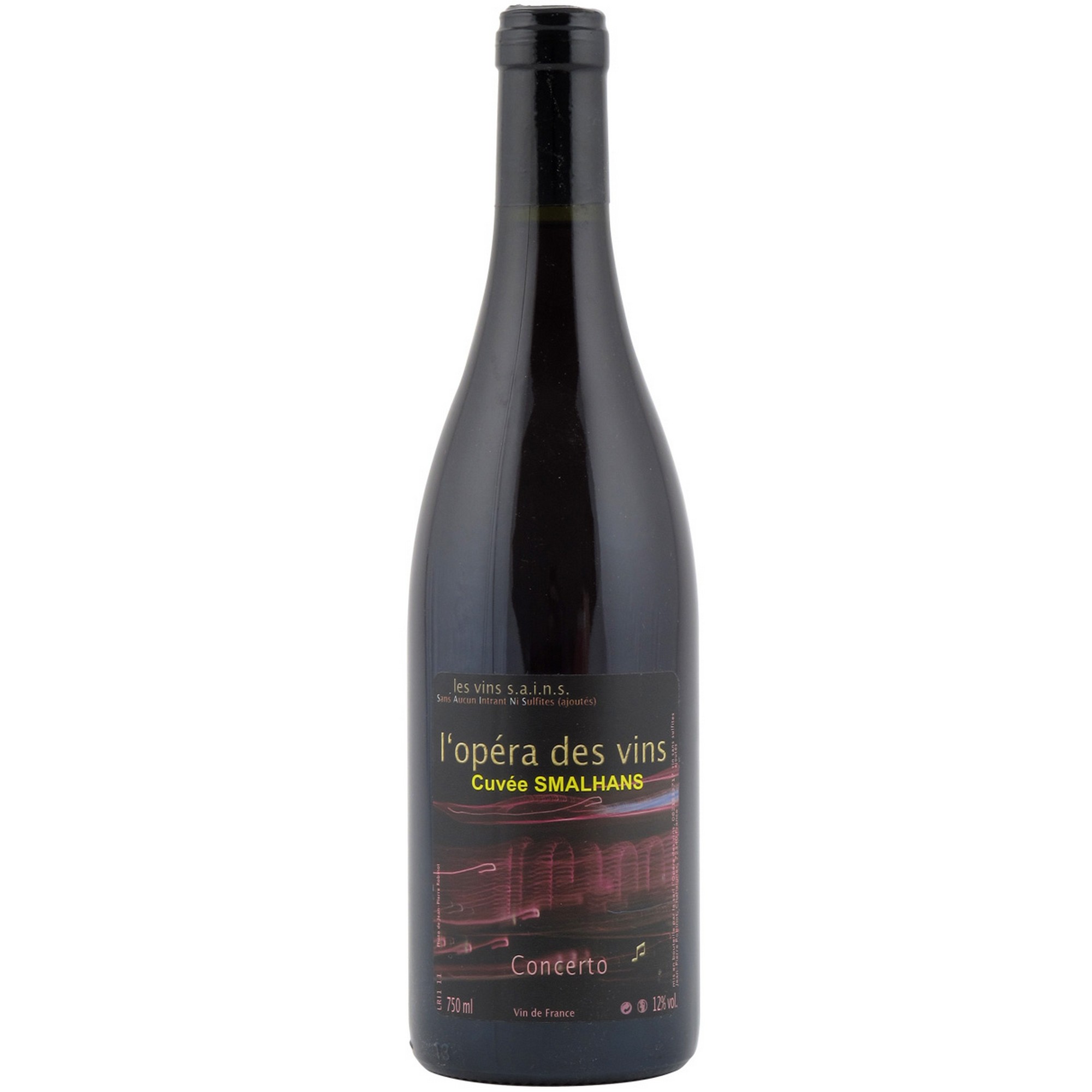 Robinot concerto cuvée smalhans  12%  75cl