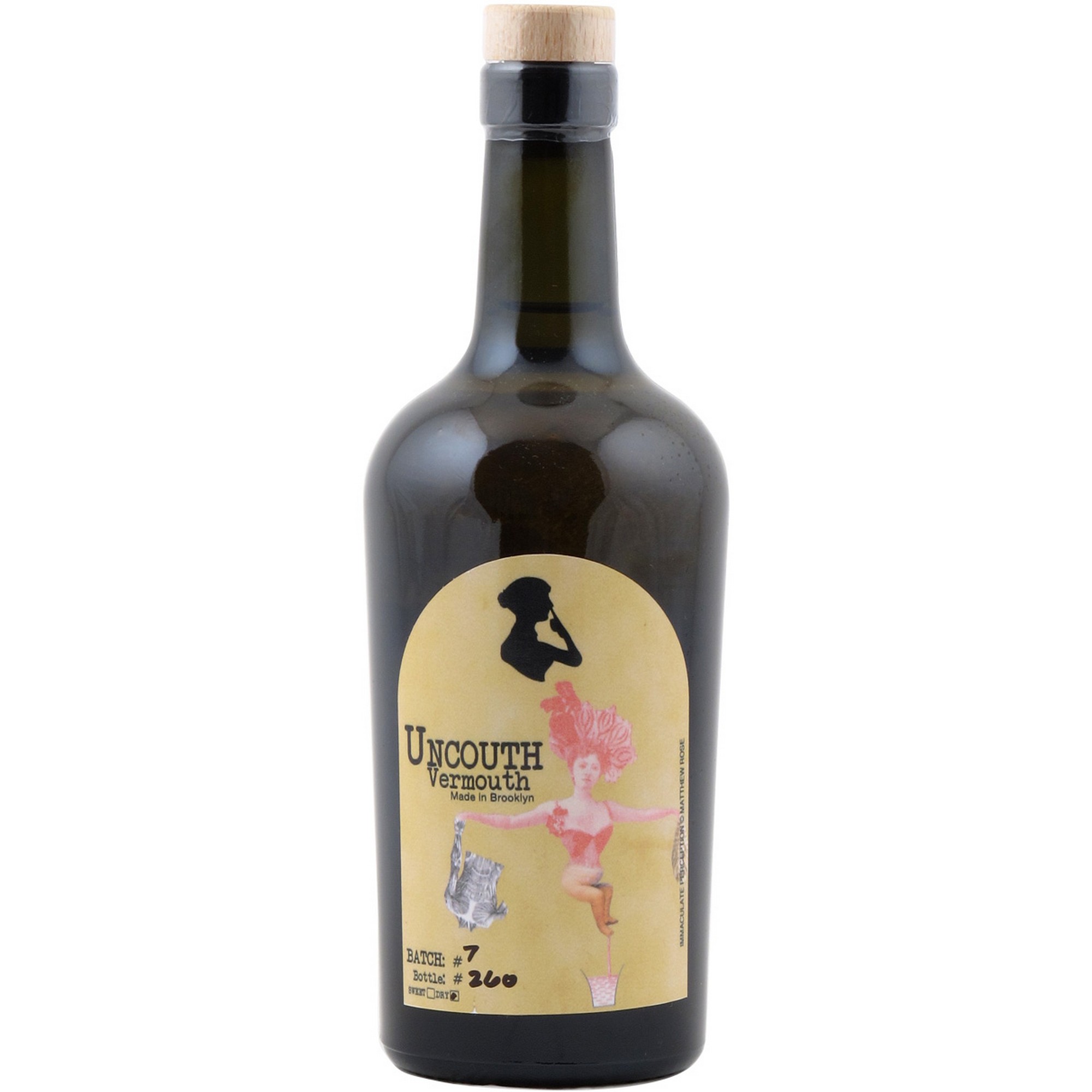 Uncouth vermouth pear ginger 17% 50cl