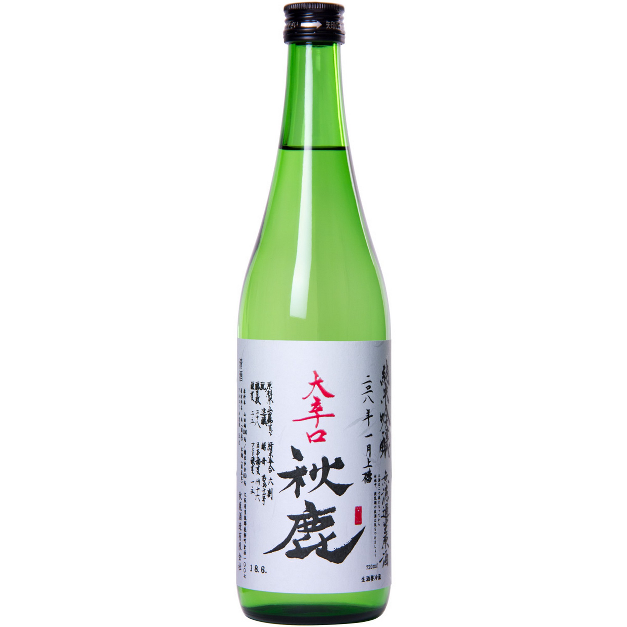 Sake - akishika okarakuchi 18% 1,8l