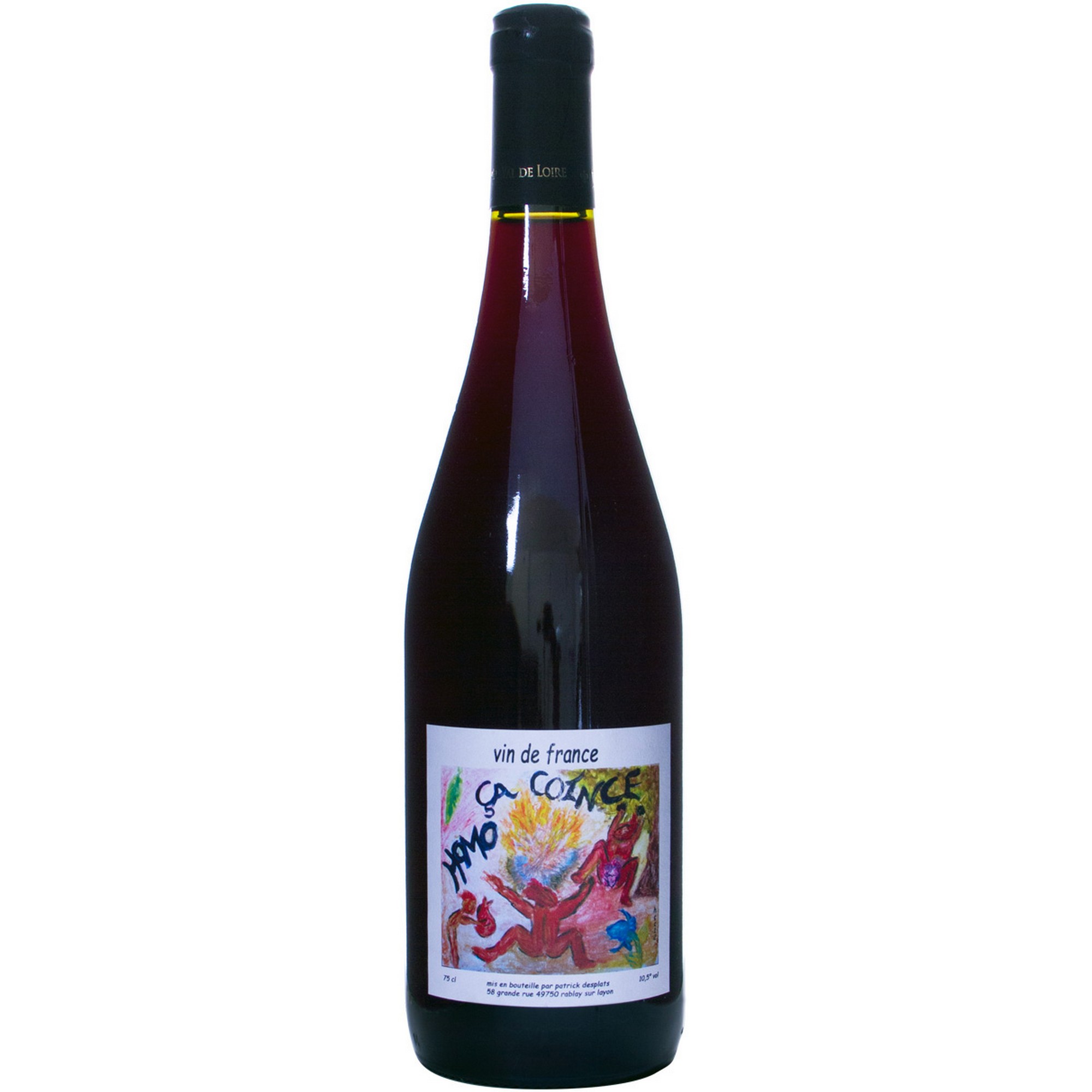 Patrick desplats homo ca coince   10,5%   75cl