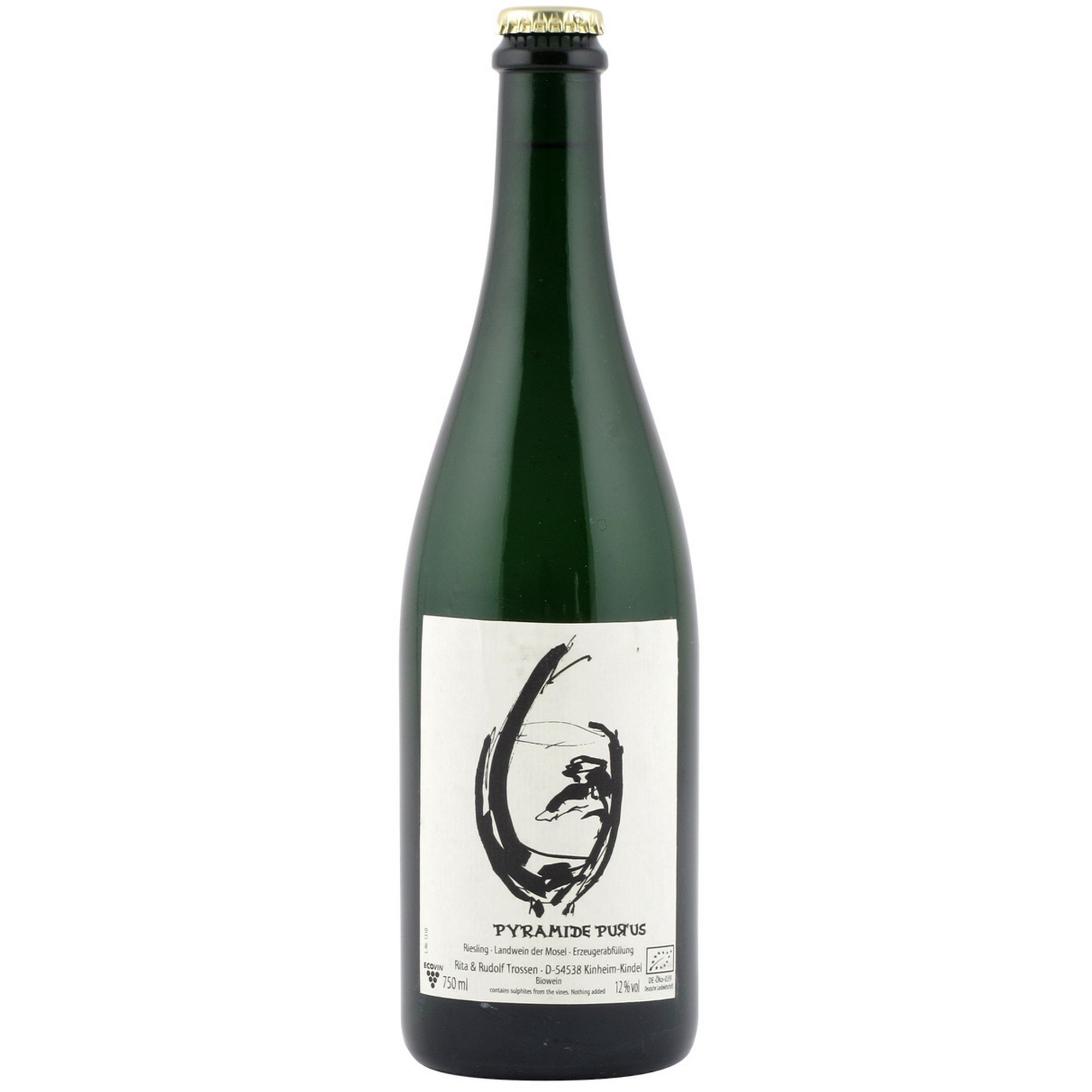Trossen pyramide purus riesling 12% 75cl