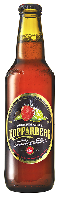 Kopparberg strawberry cider   4,5%   24x33cl