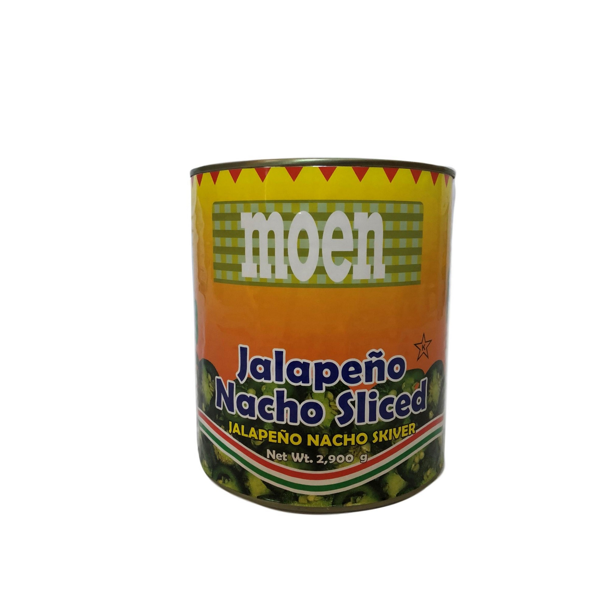 Jalapenos grønn skivet 3kg