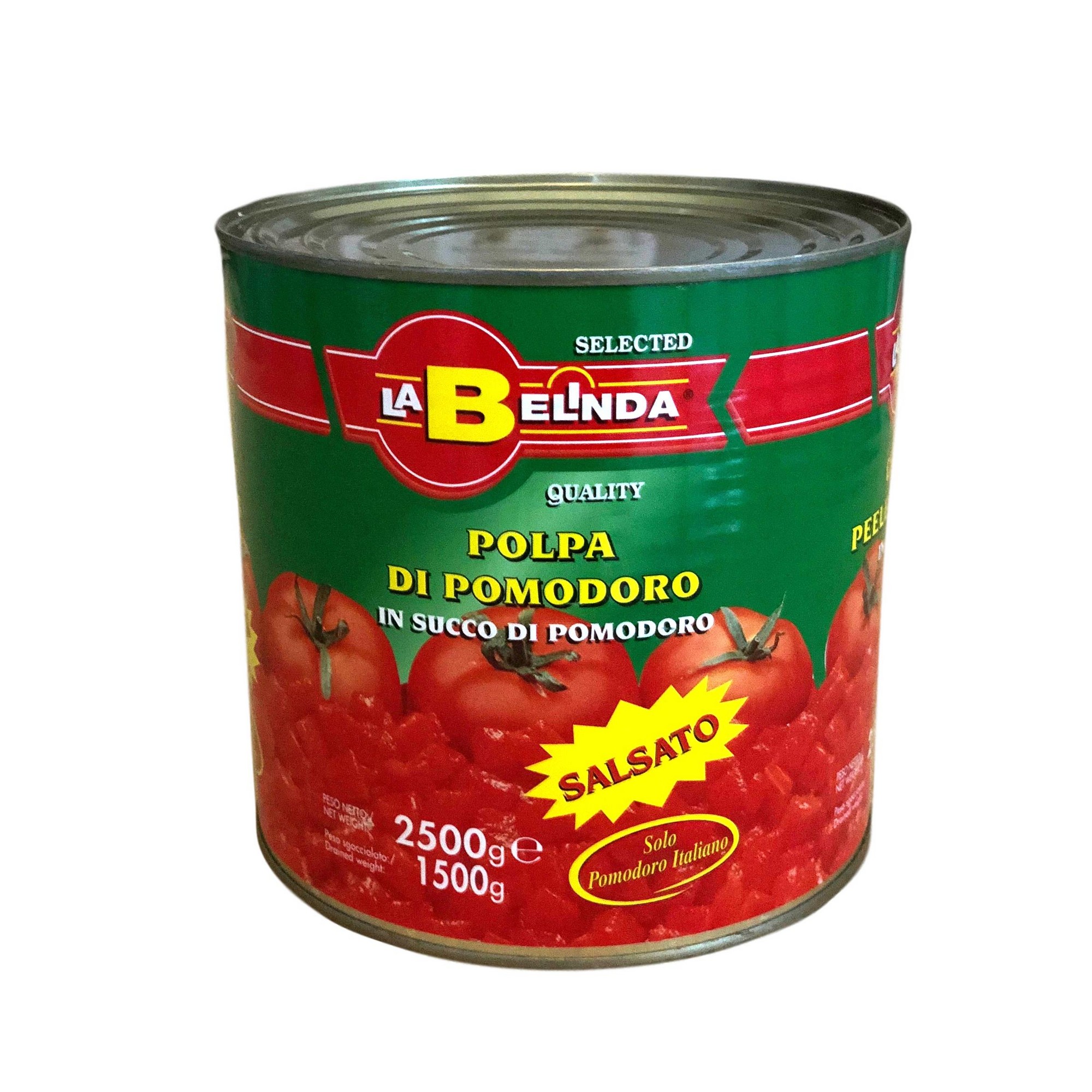 Tomater hakkede   2,55kg