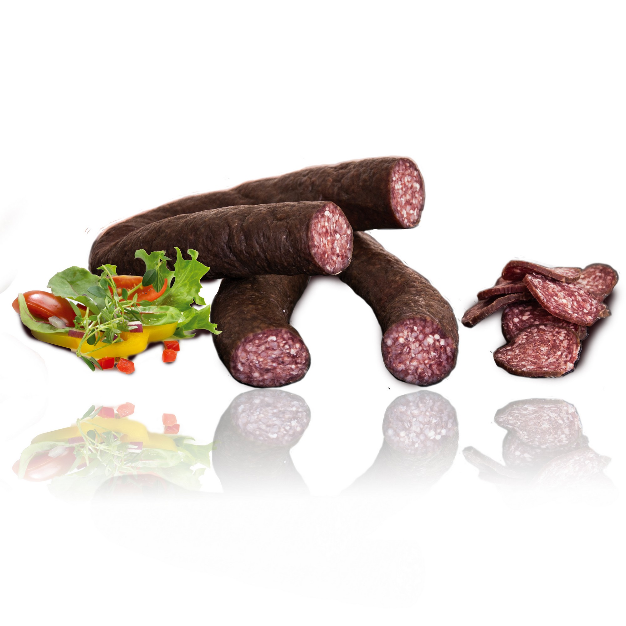 Cured sausage whole            kg