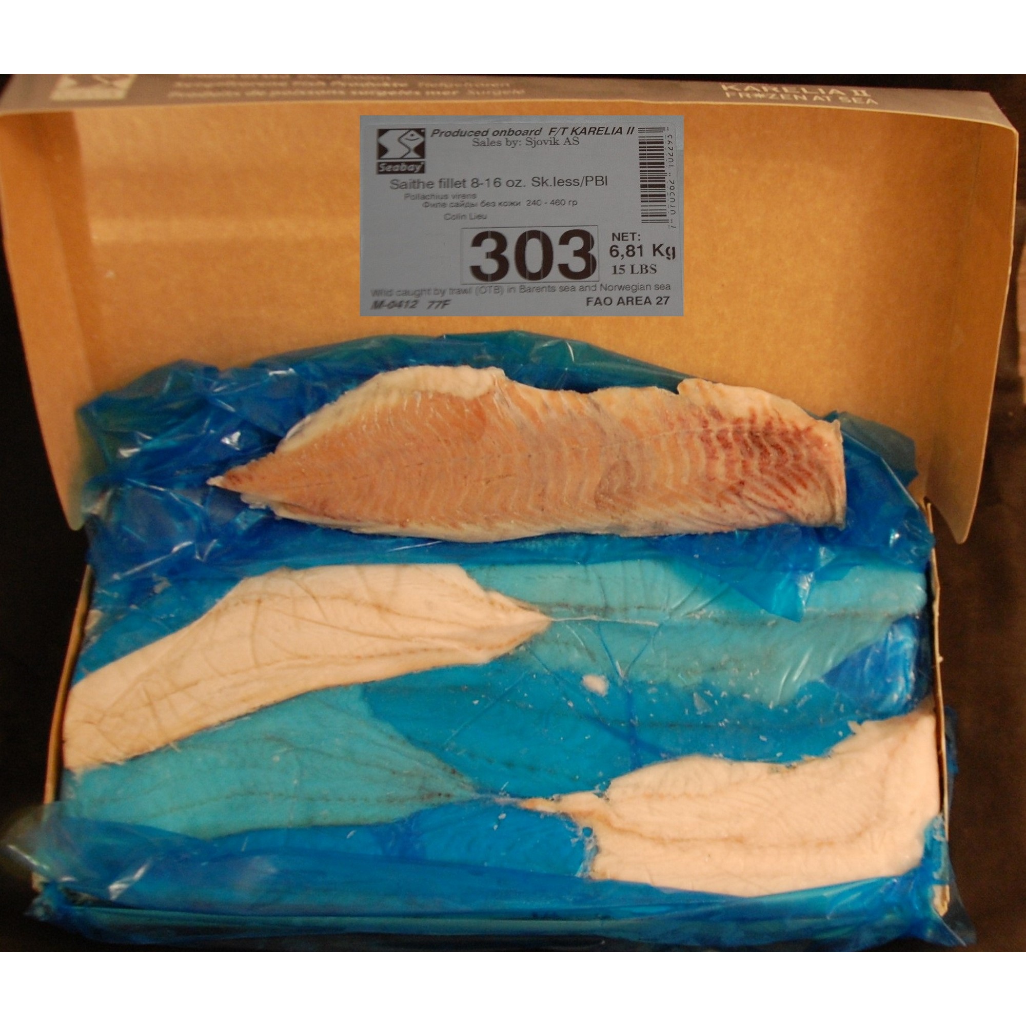 Seifilet u/skinn 6,81kg