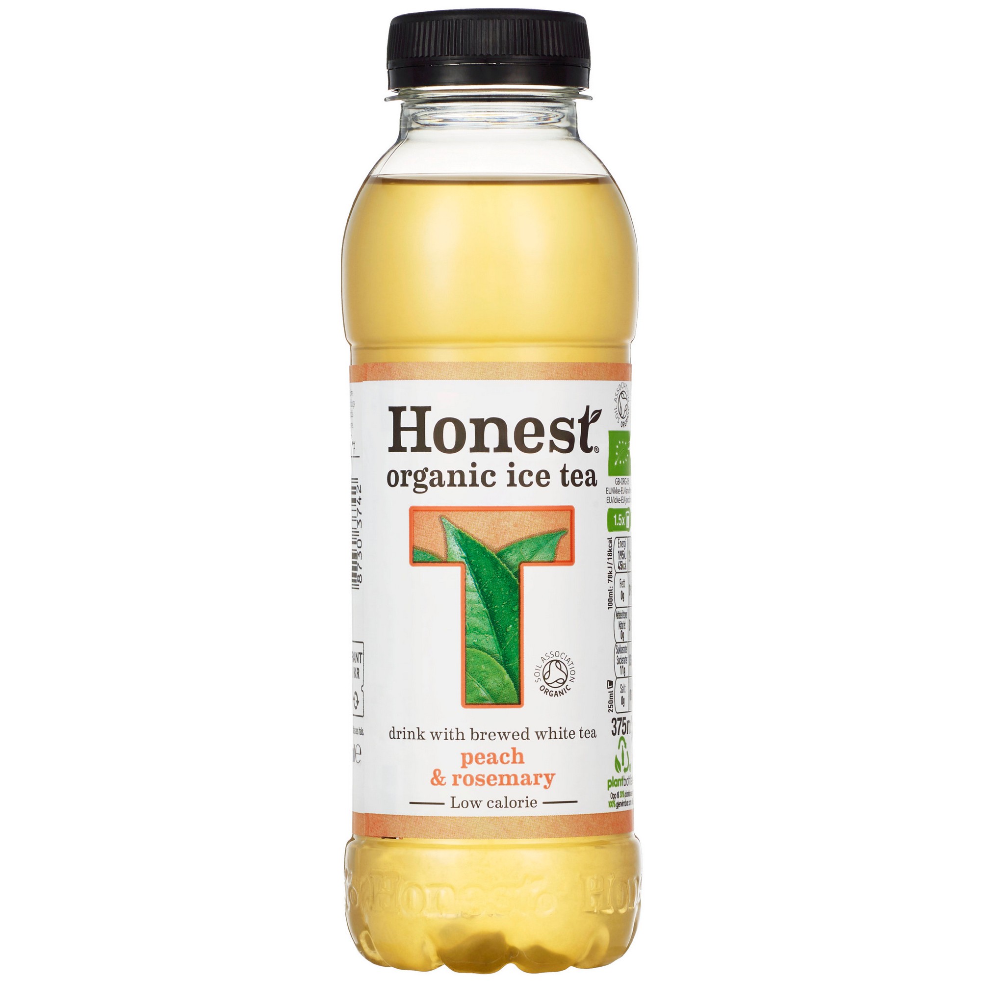 Honest peach rosemary flaske 12x375ml