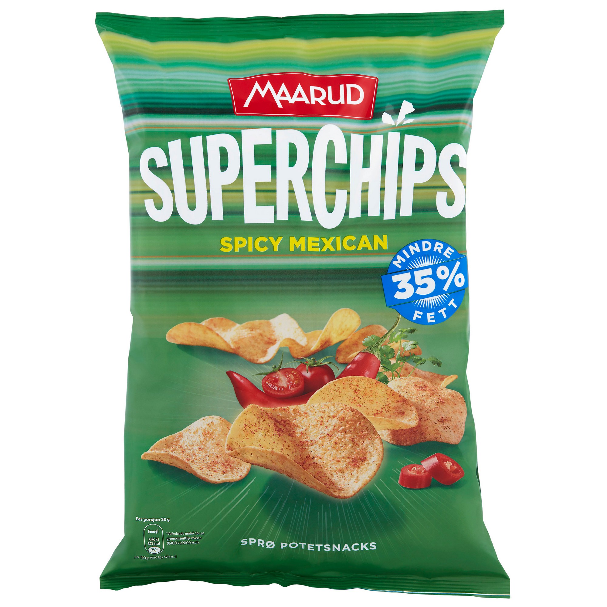 Superchips spicy mexican 135g