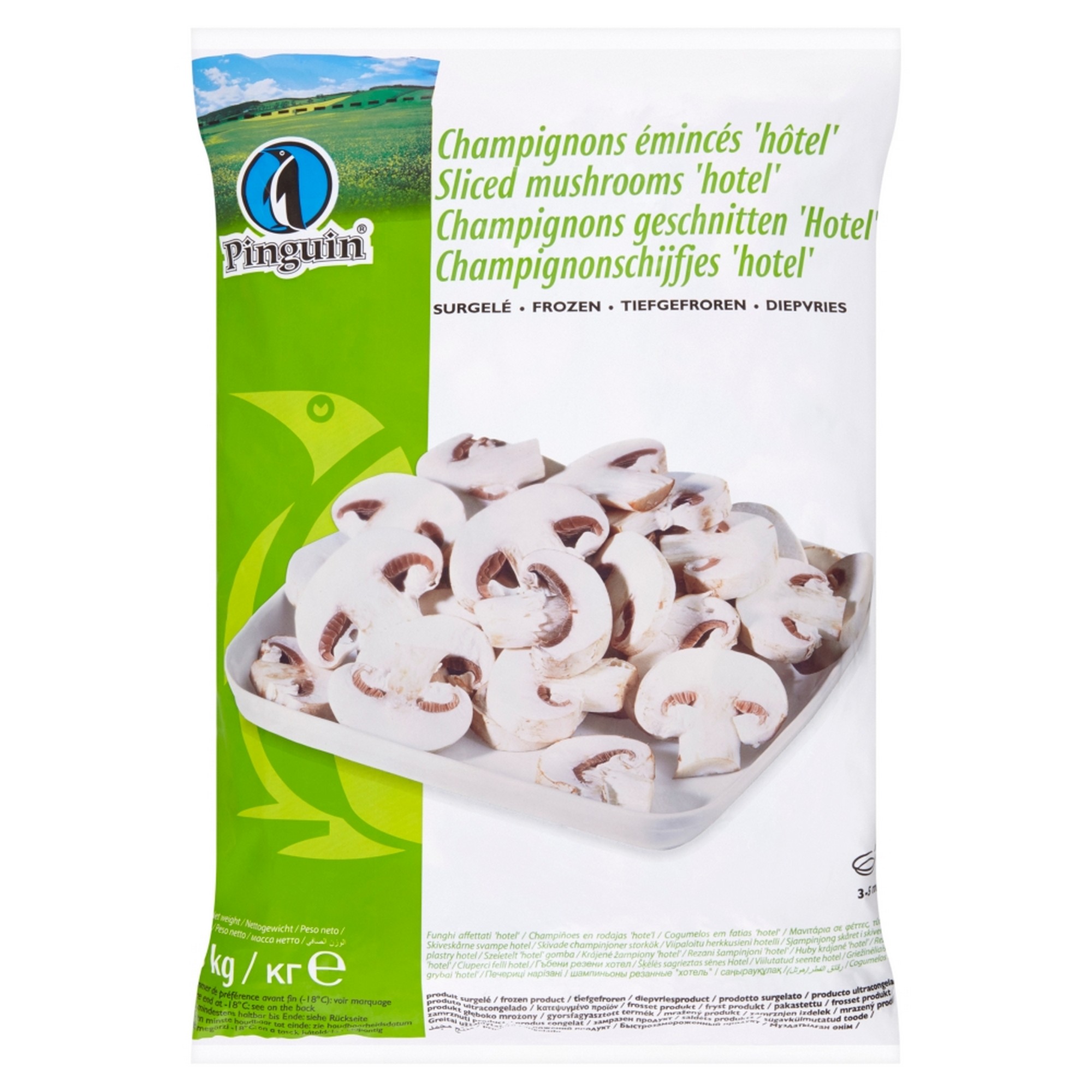 Sjampinjong slic fros 4x2,5kg t kg