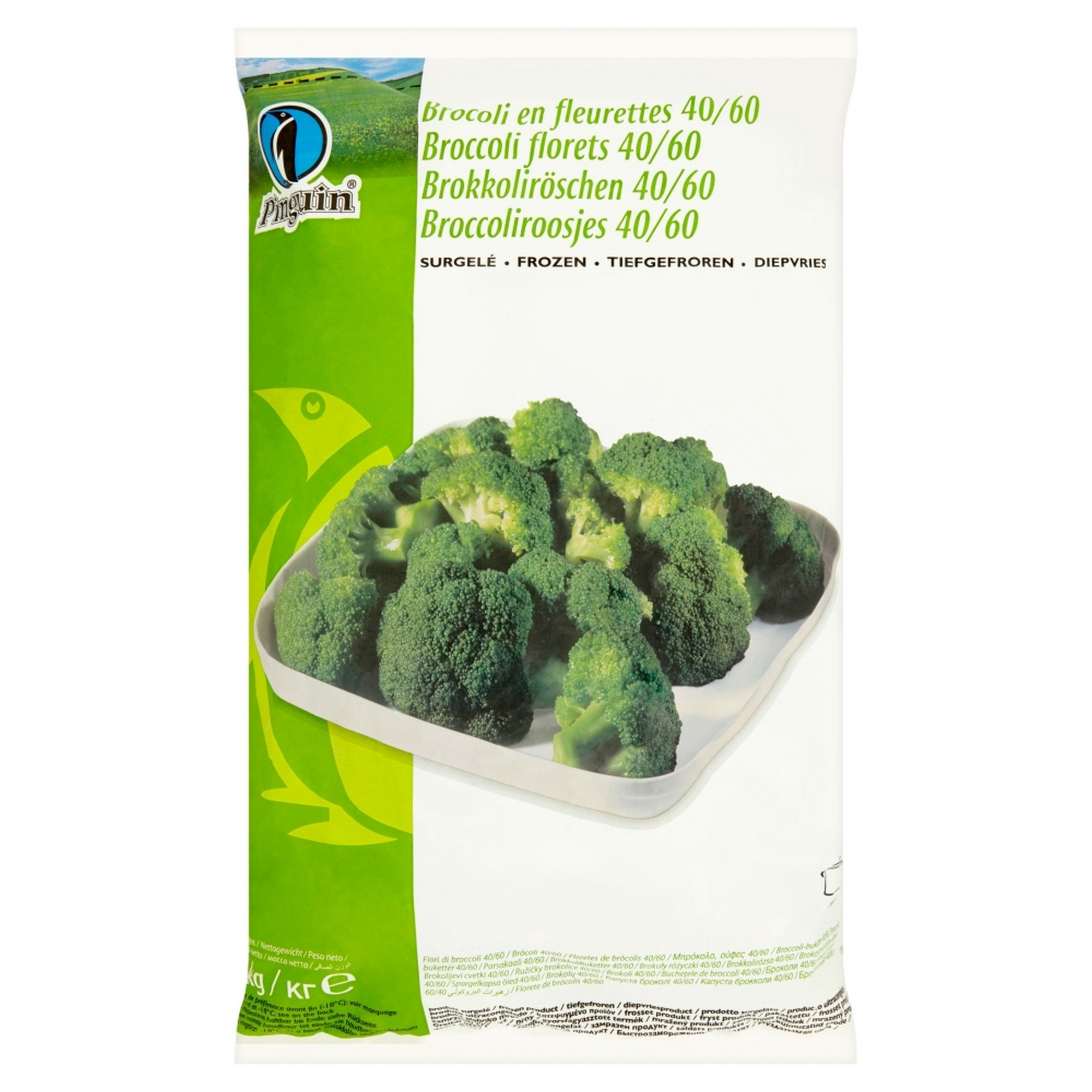 Broccoli-buketter 4x2,5kg t kg