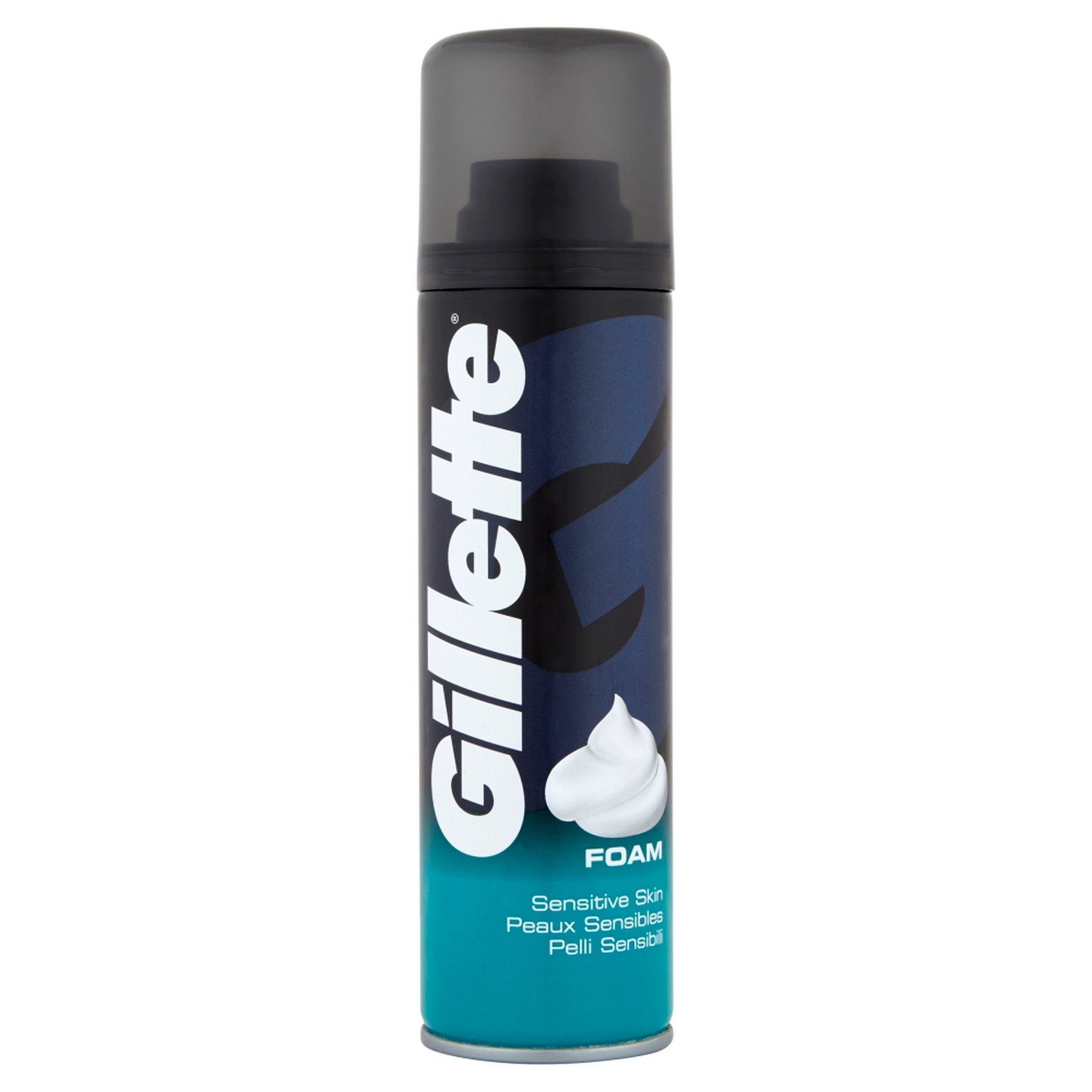 Barberskum gillette sensitive 200ml