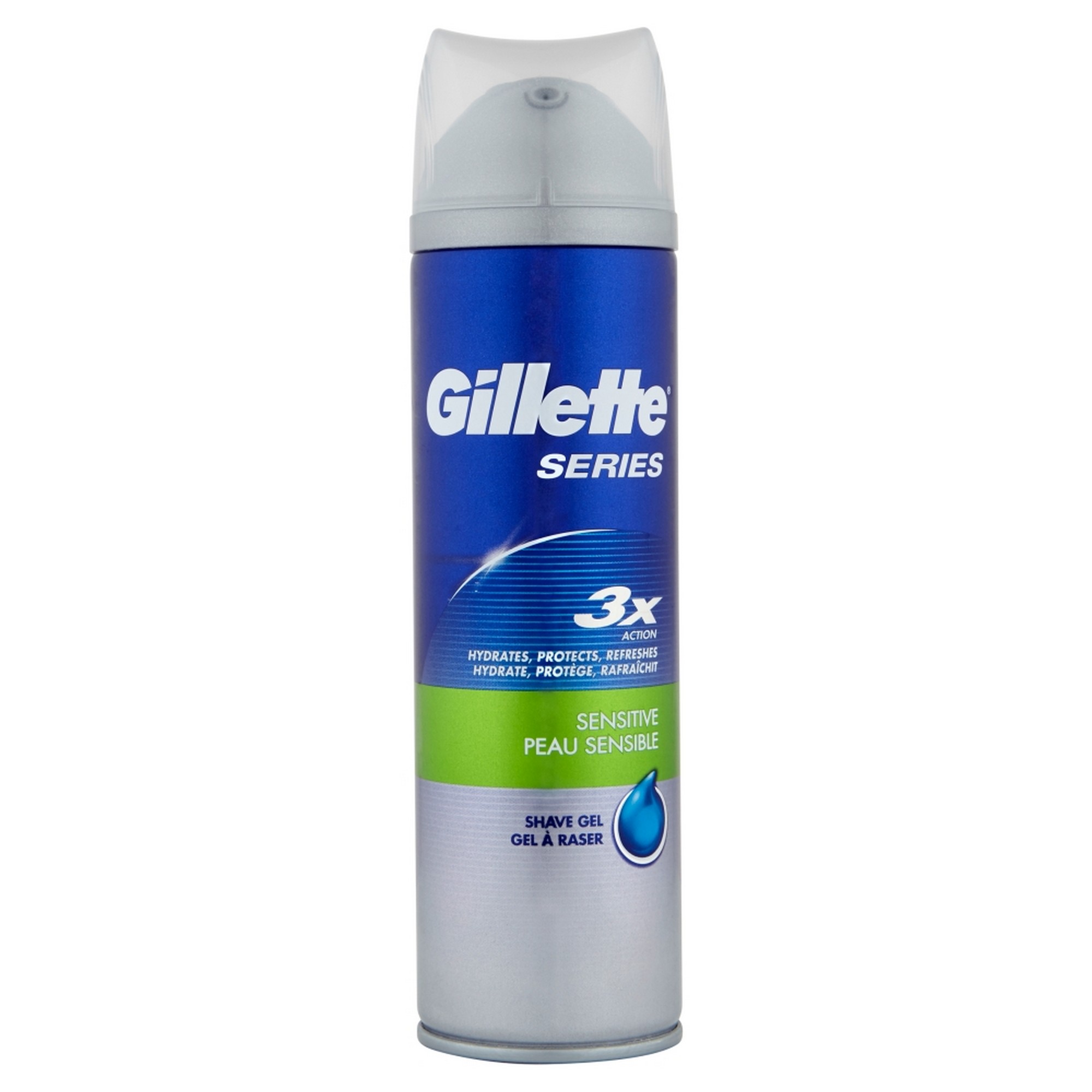 Barber gel gillette sensitive 200ml