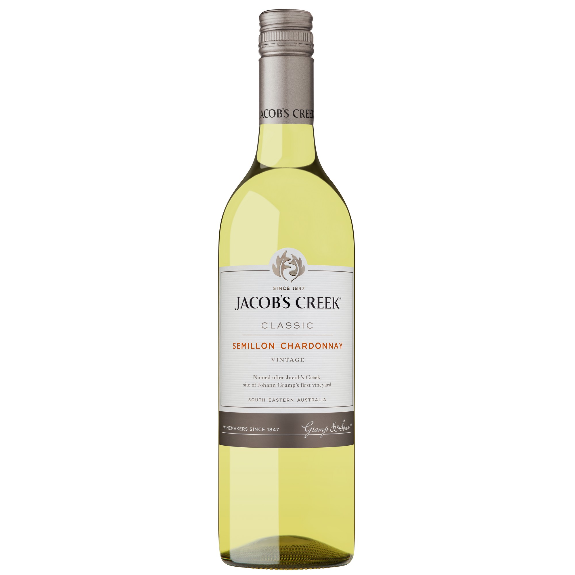 Jacobs creek semillon chardonnay 12,3% 18,75cl